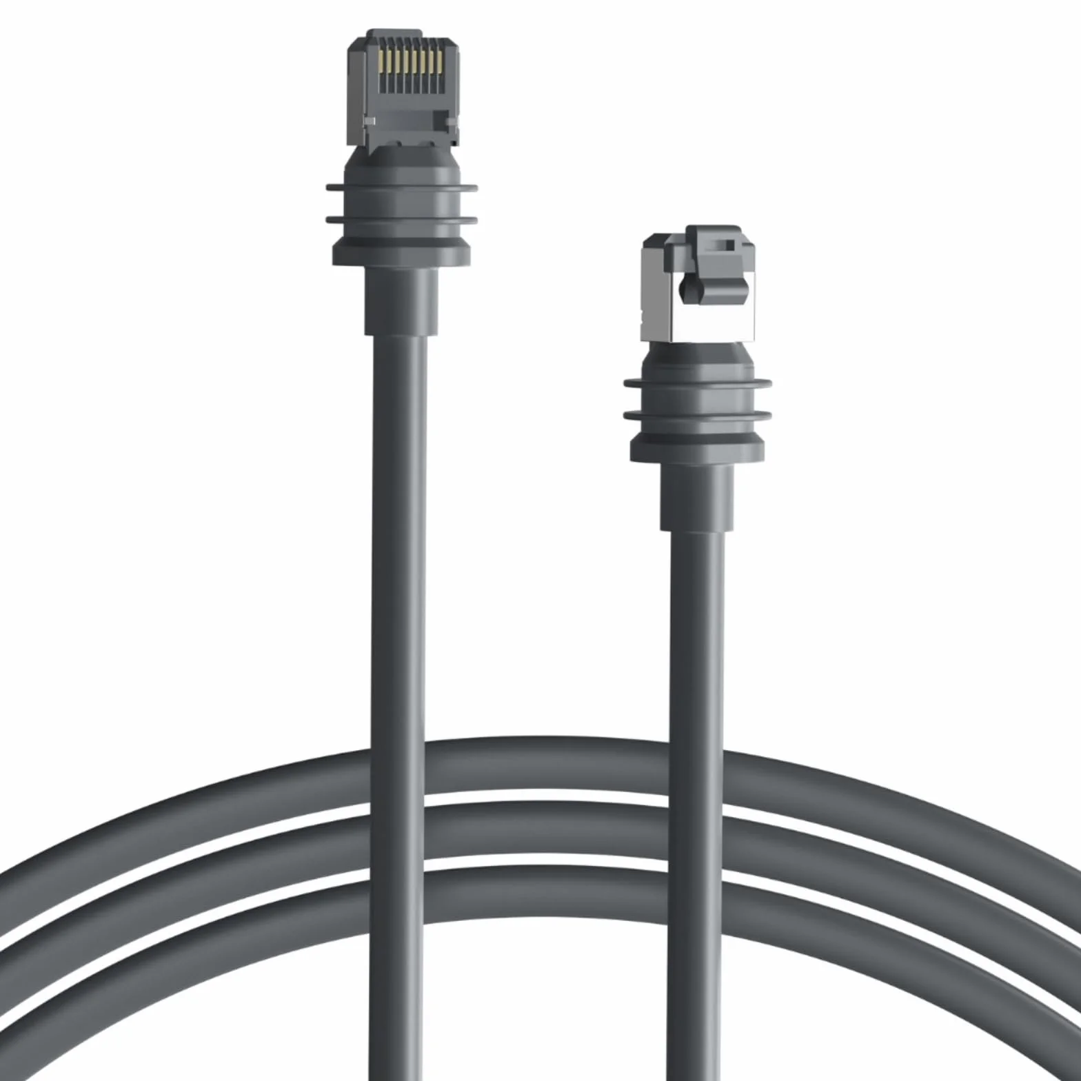 Ethernet Cable for Starlink Standard/Gen 3 and Mini 5M/16.5FT, Waterproof Barrel Jack, 26AWG CAT5E 1000Mbps Data Transfer, Outdoor Use, Cold & Heat Resistant, Replacement Extension Cable