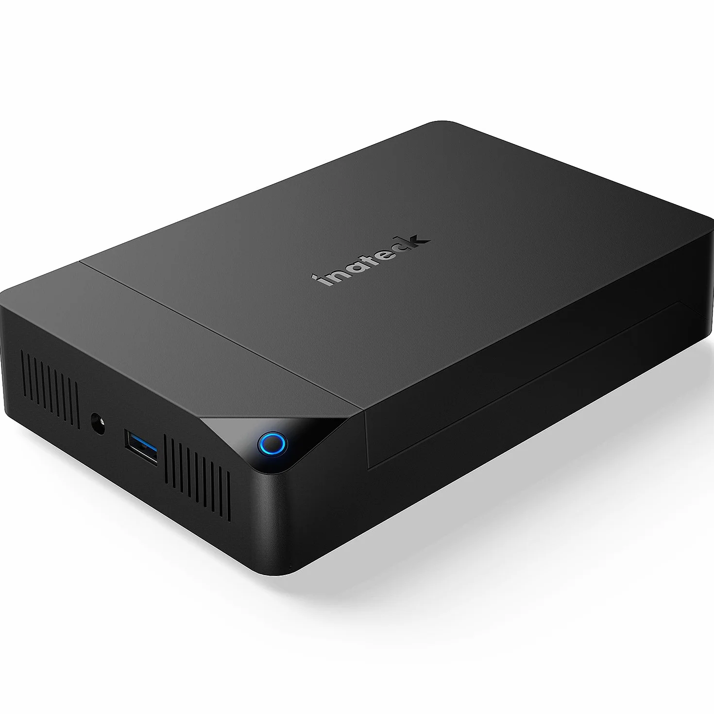 Inateck Caja Disco Duro 3.5 USB 3.0",Carcasa Disco Duro USB 3.0 a SATA Caja para 2.5"/3.5" HDD SSD, Soporta UASP con 12V/2A Adaptador Corriente Herramienta Libre