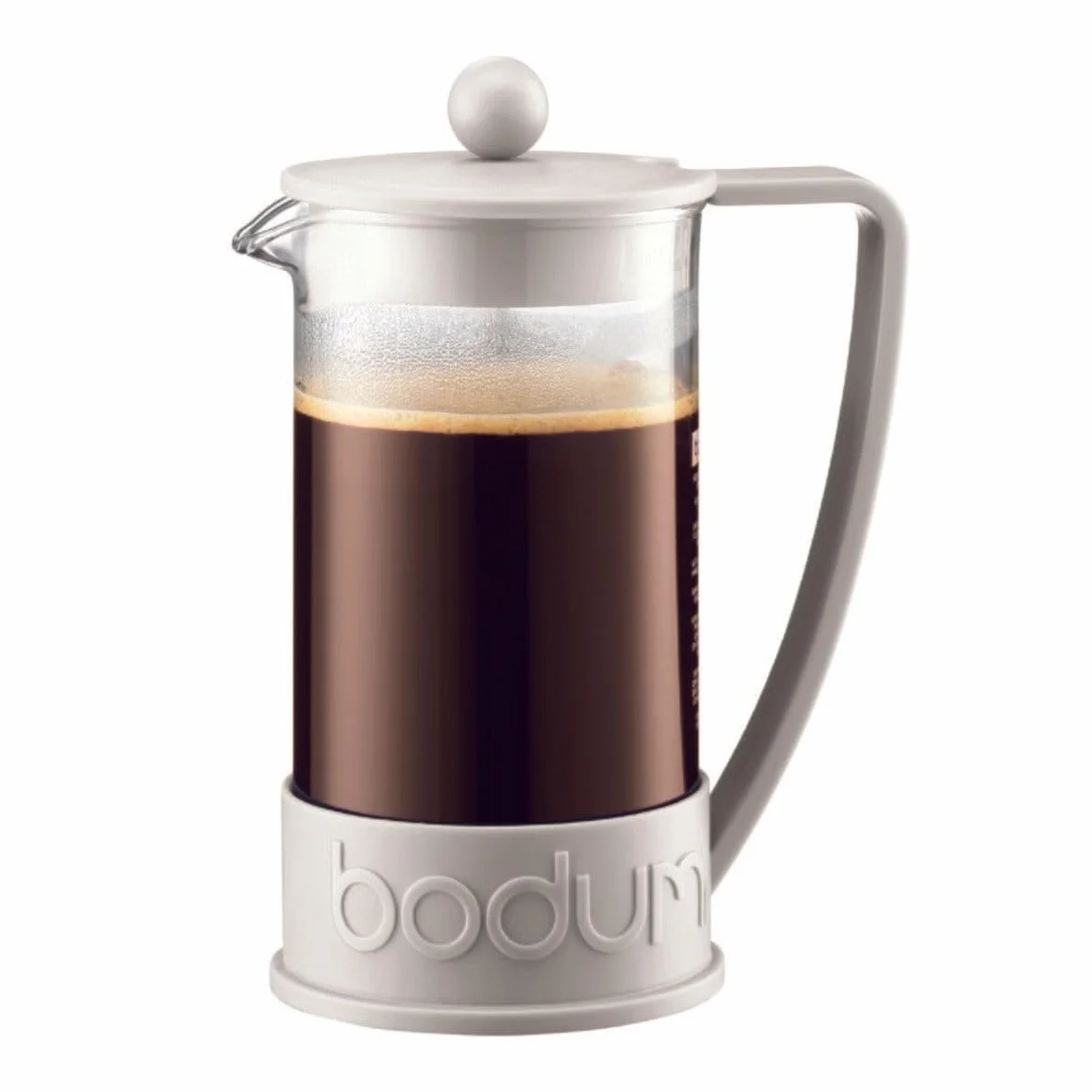 Bodum Brazil Cafetera 8 tazas 1 l plástico blanco crema