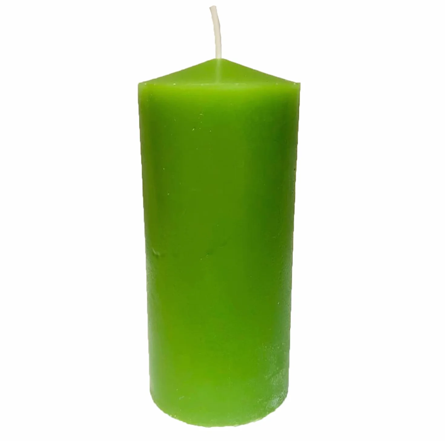 Velón RITUALIZADO Verde Vela Esoterica para Abrir los Caminos Hecho a Mano