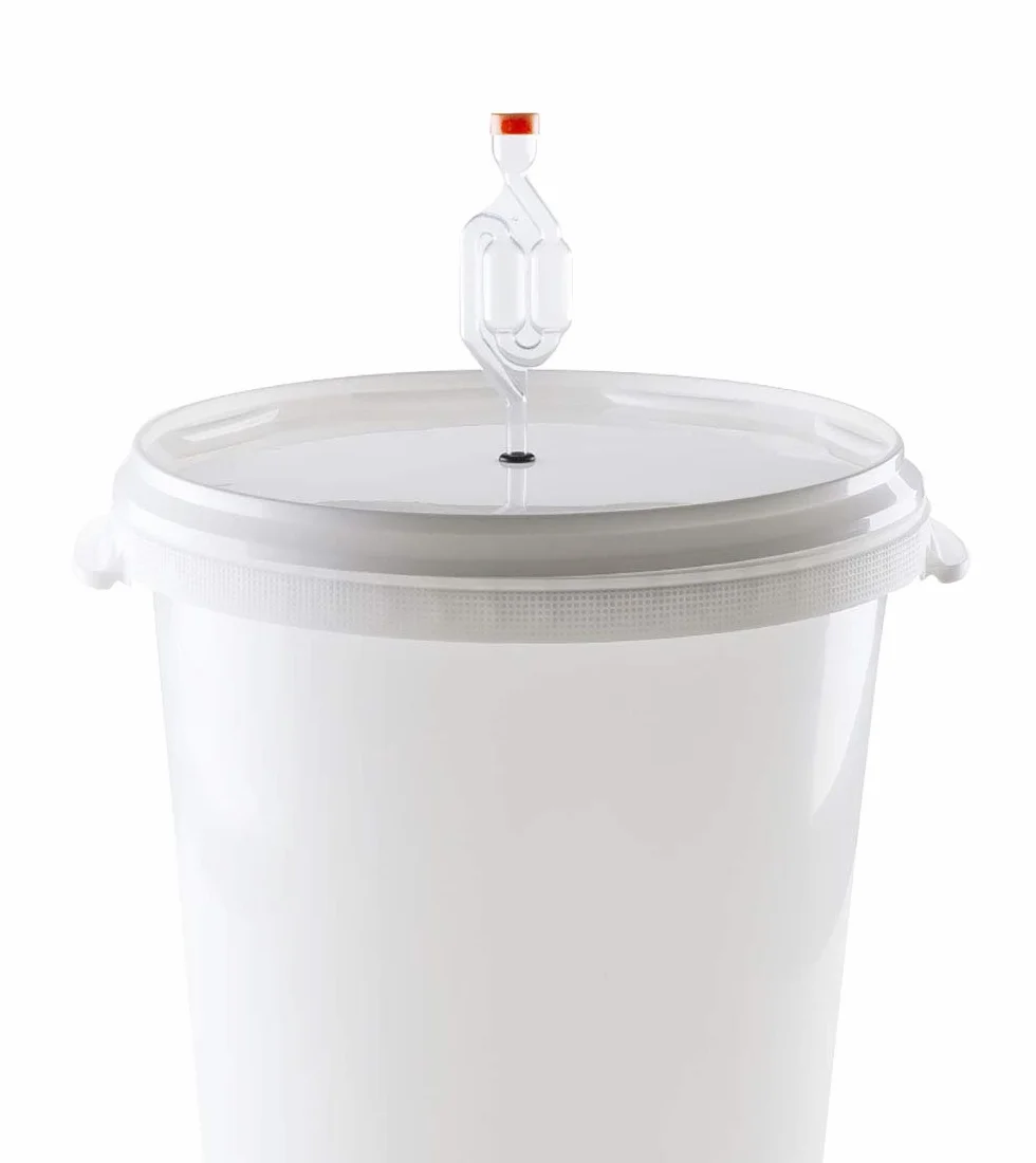 Tubo de Fermentación 4 Piezas Airlock Esclusas de Plástico 20 Piezas Arandelas de Silicona 10 mm para Elaborar Cerveza