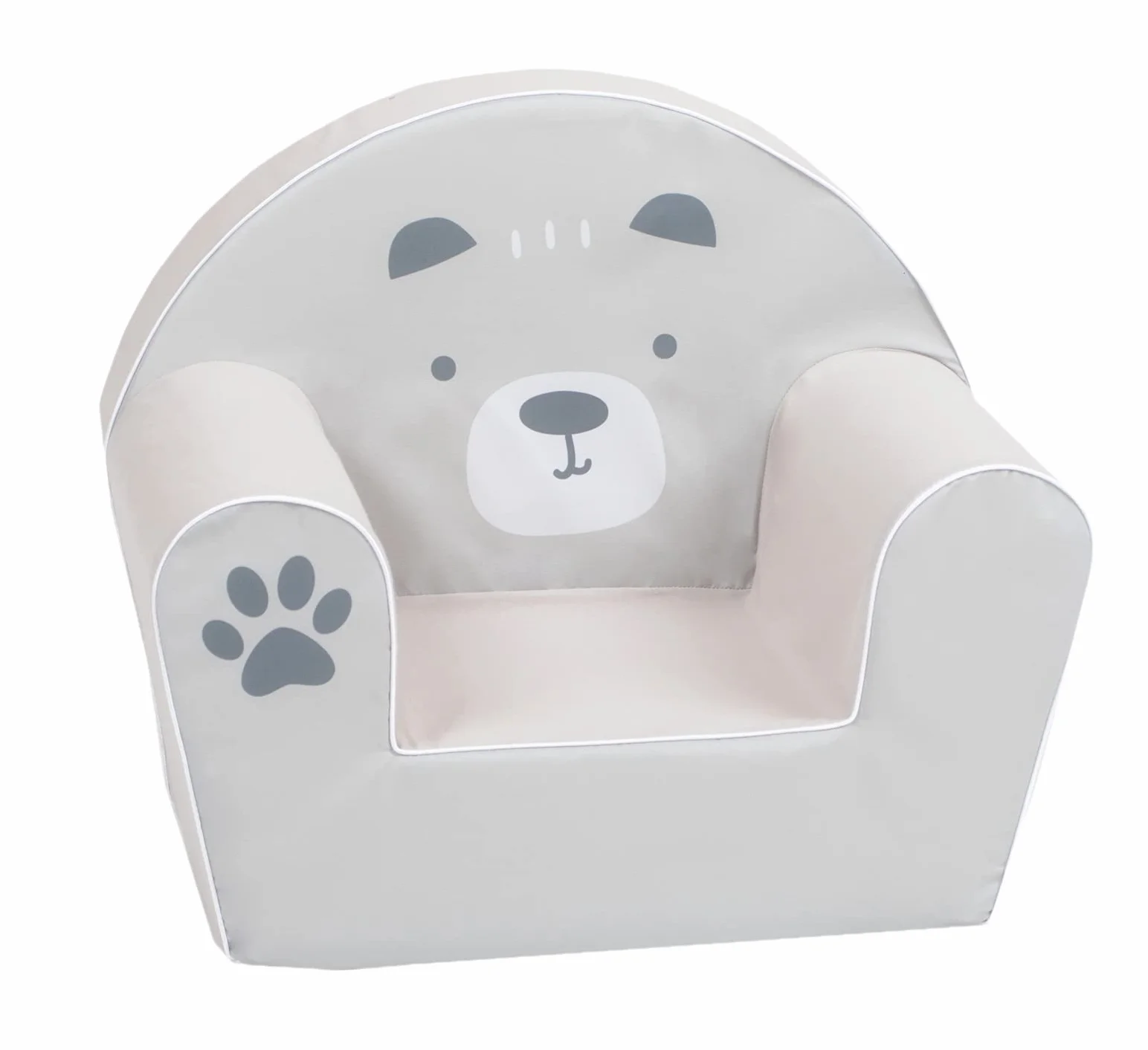 Knorrtoys 68380 Paul Sillón Infantil, Algodón, Blanco