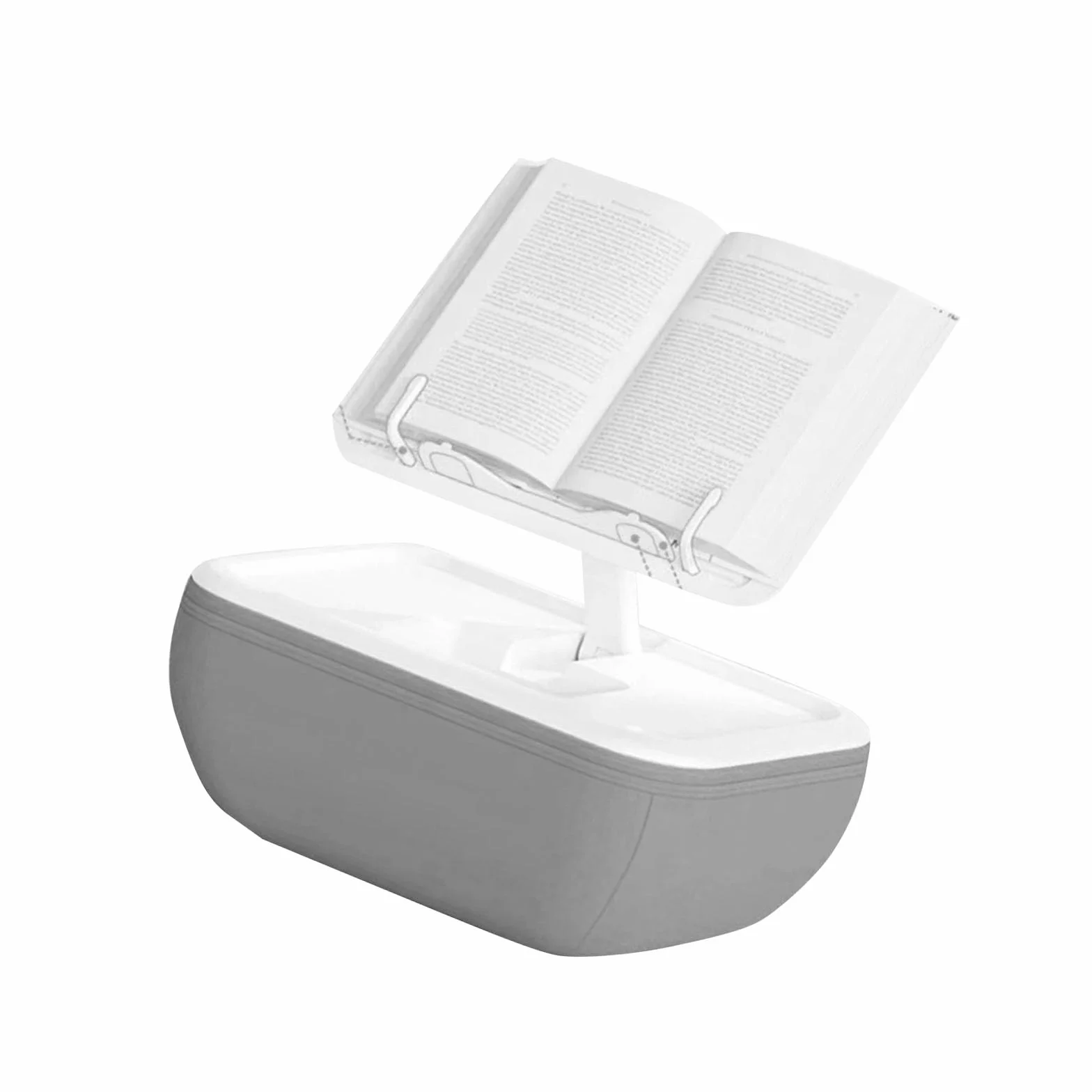 Soporte de almohada de panel ventilado delgado, extraíble, lavable, protege los postes de visualización modificables, todos los dispositivos de acuerdo con el soporte para computadora