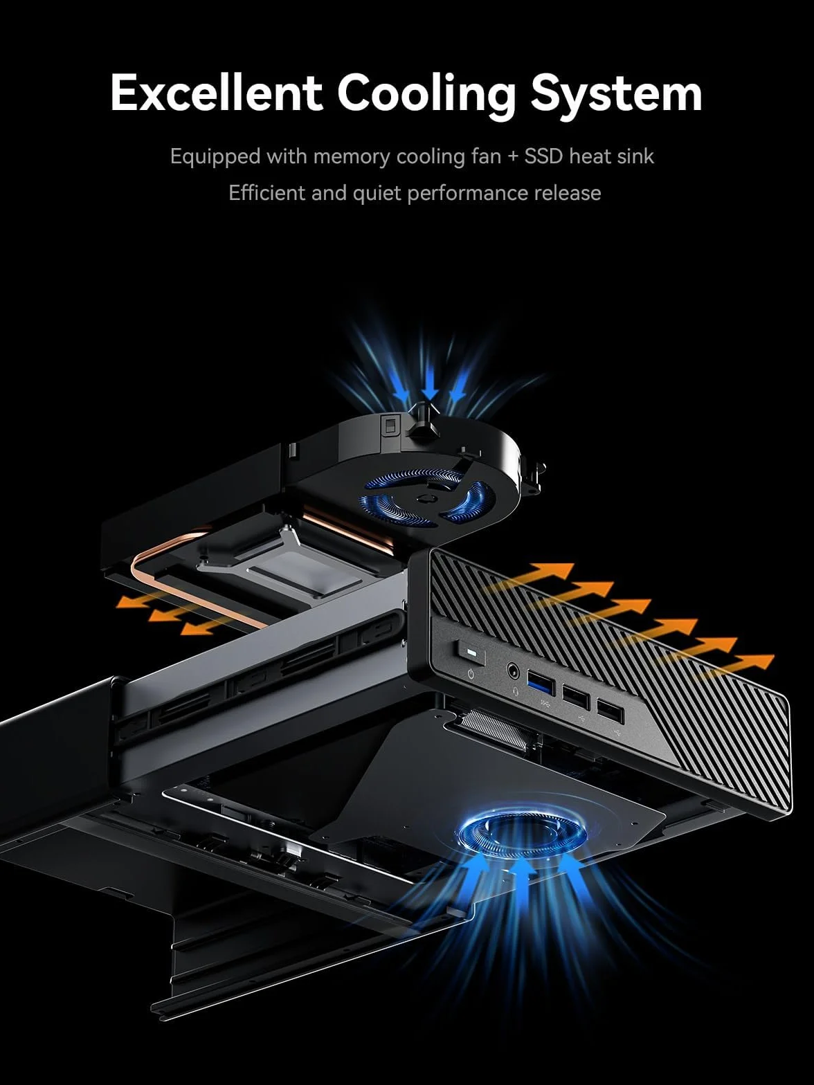 MINISFORUM MS-01 Mini Workstation Intel Core i9-13900H (vPro Enterprise Support) 32Go DDR5 1TB SSD Mini PC,2x 10Gbps SFP+/2x 2.5G RJ45/2x USB4/HDIM/1x PCIe4.0x16 slot/Support 3x M.2 2280/22110/U.2 SSD
