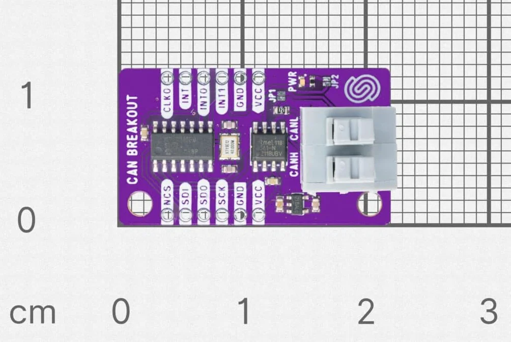 Soldered CAN Transceptor MCP2518 Board | Fabricado en la UE | 333020