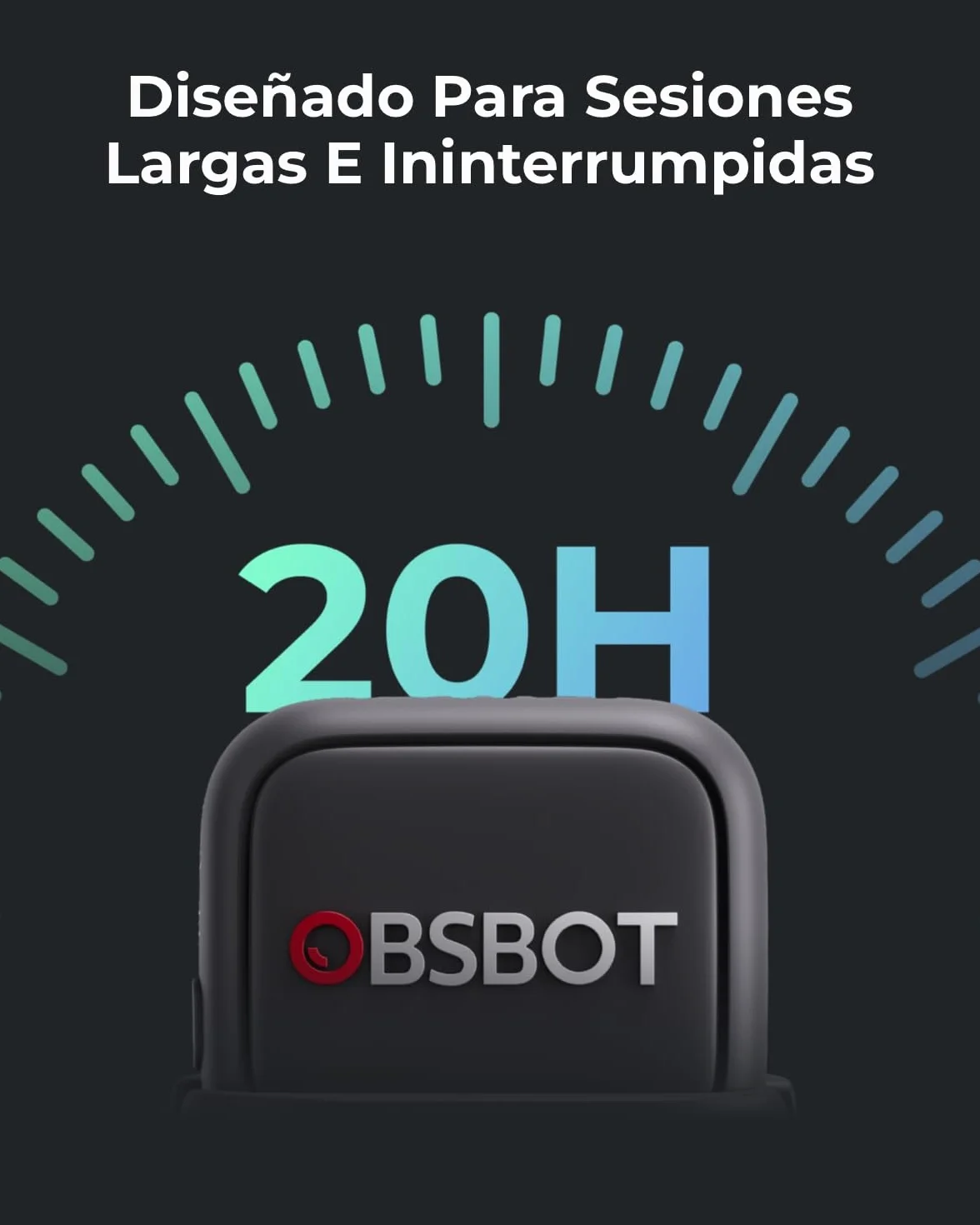 OBSBOT VOX SE Micrófono Inalámbrico Live Streaming, Compatible Tiny 3 Serie | Rango De Captación: 100m Máx.