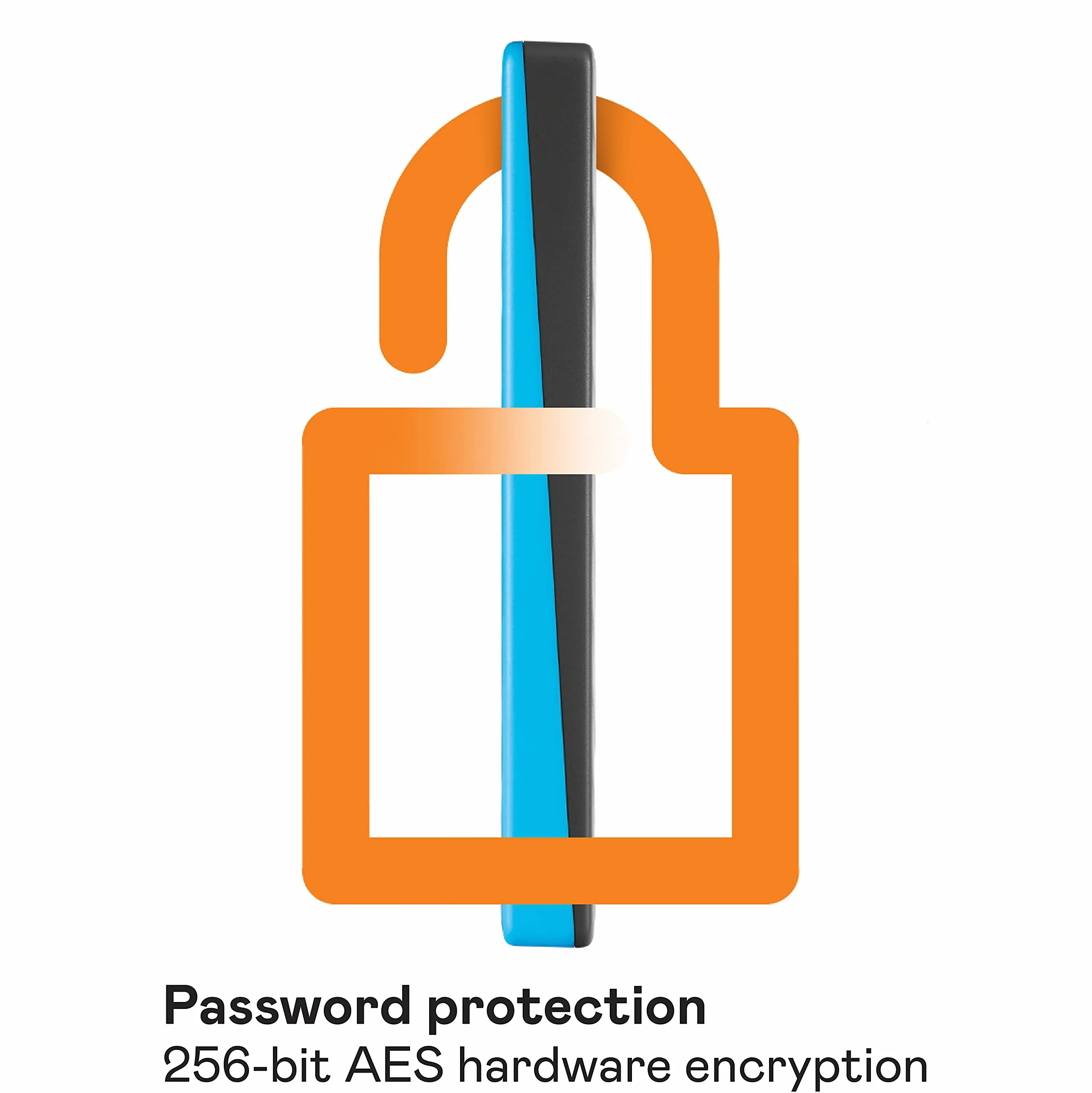 WD 2TB My Passport Disco Duro Externo Portátil, USB 3.2 Gen 1/USB 3.0, Copia de seguridad y protección con contraseña, Formateado para Windows, ChromeOS y MacOS, Azul