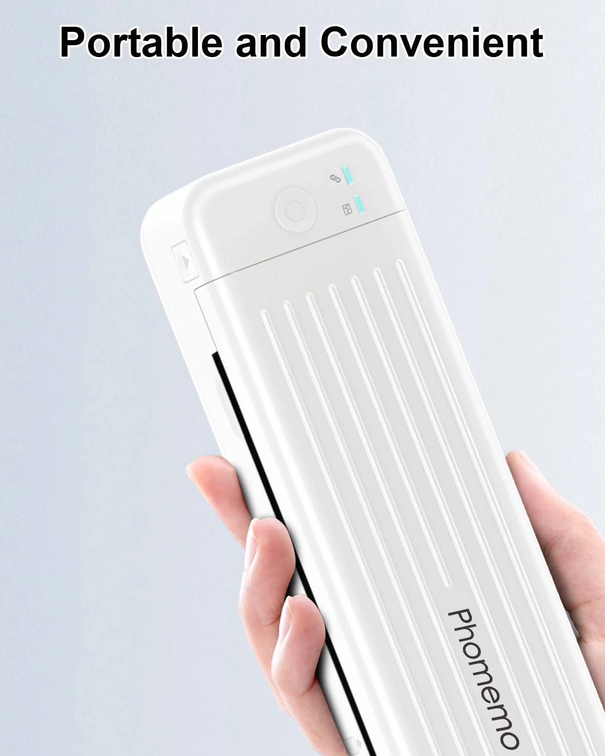 Cinta de Transferencia Térmica Phomemo - Compatible con la Impresora Portátil Phomemo P831 A4 para Uso en Viajes y Exteriores, 2 Rollos