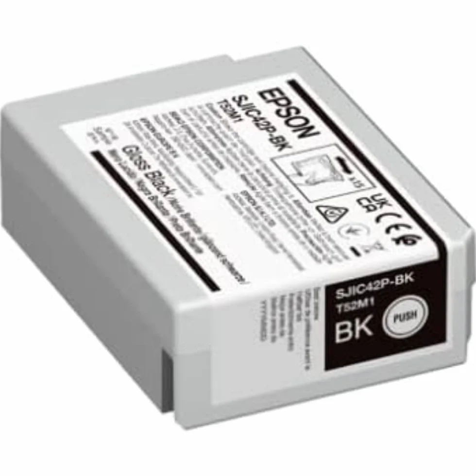 Epson - BS Label CONSUMABLES U4 SJIC42P-BK Cartridge