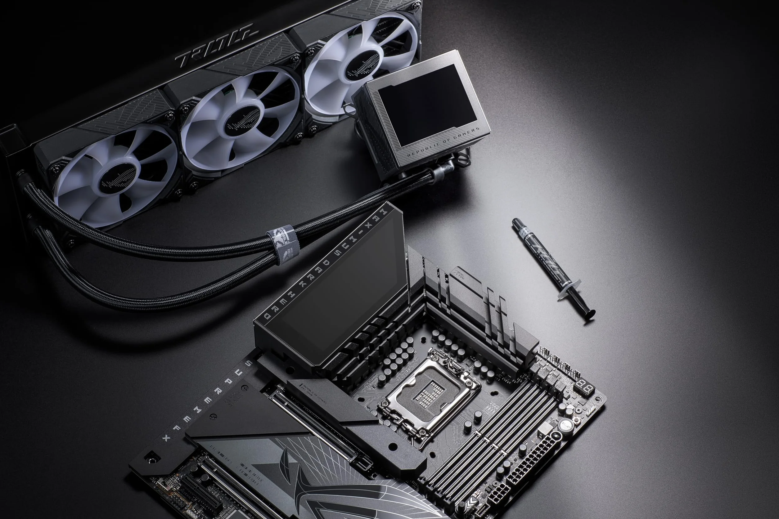 ASUS ROG RG-07 Performance - Kit de Pasta térmica de Alto Rendimiento, fácil aplicación, difusión Suave, conductividad térmica Premium, Alta Resistencia, para máximo Rendimiento y Control de
