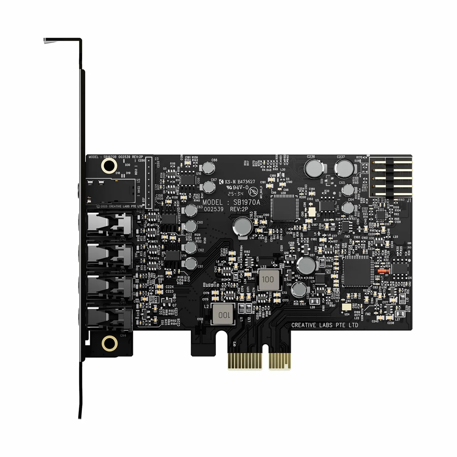 Creative Sound Blaster Audigy Fx Pro, Tarjeta de Sonido PCI-e de Alta resolución para PC con Sonido 7.1 Discreto y Sonido Surround Virtual, además de AutoEQ