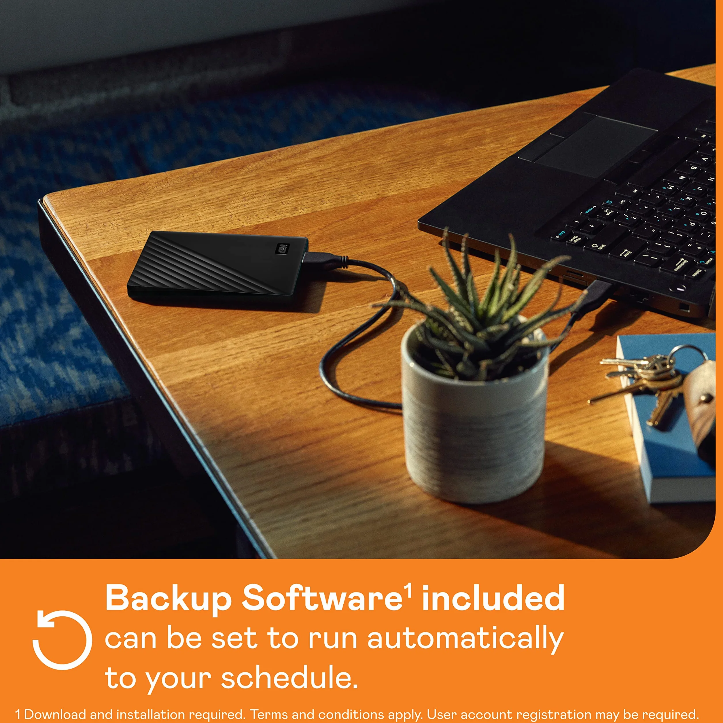 WD 6TB My Passport Disco Duro Externo Portátil, USB 3.2 Gen 1/USB 3.0, Copia de seguridad y protección con contraseña, Formateado para Windows, ChromeOS y MacOS, Negro