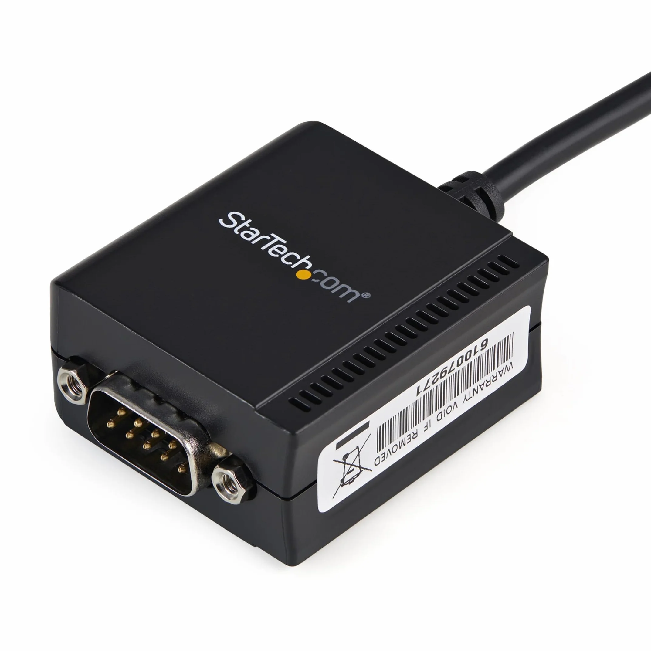 StarTech.com Cable USB a Serie de 1 Puerto FTDI de 1,8m - Adaptador USB a RS232 - Adaptador USB a Serie - Retención COM - TAA