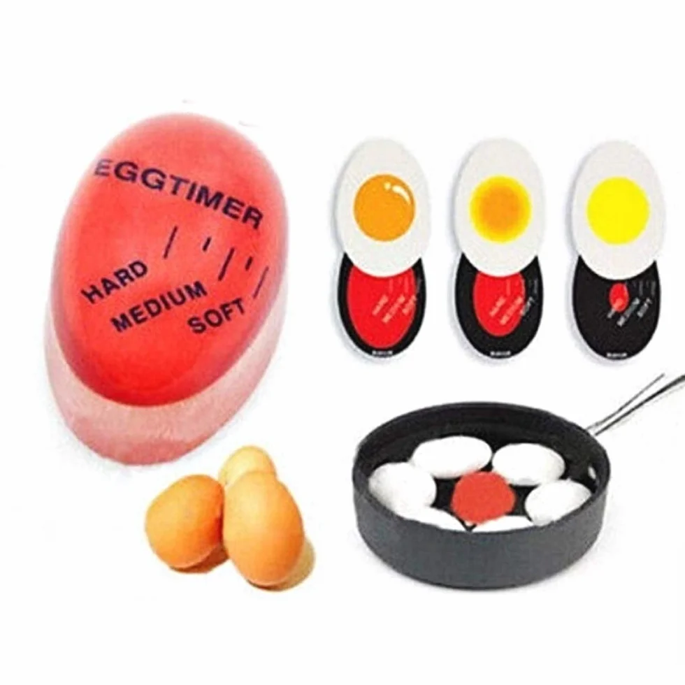 Termómetro para cocinar Huevos - Indicador de Cocción de Huevos Hervidos con Cambio de Color