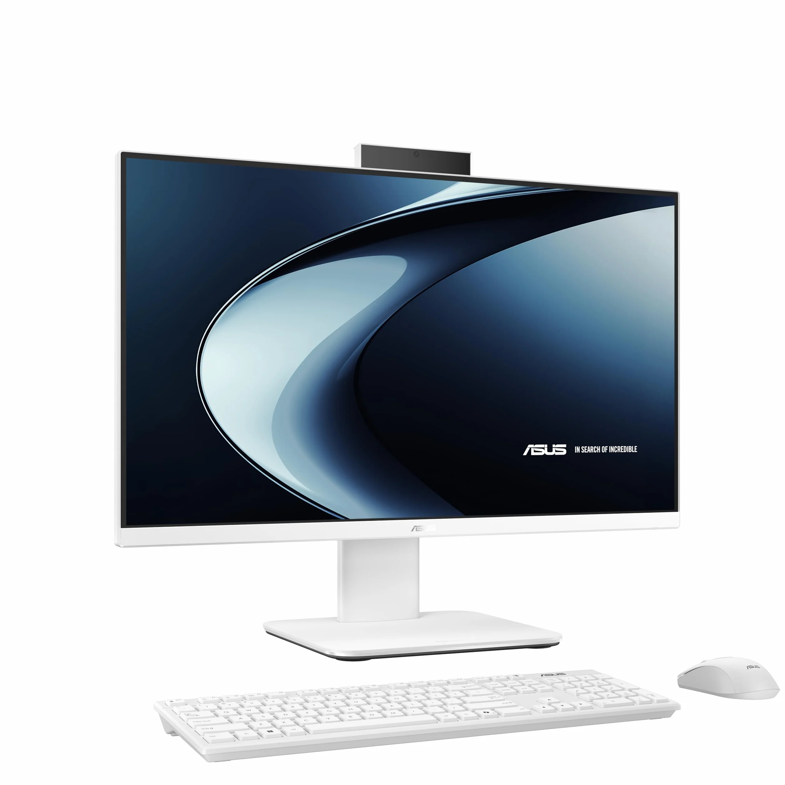 ASUS,V400 AiO V440VAK-WPC141W - Sobremesa Todo en uno 23.8" Full HD (Intel Core i5-13420H, 16GB RAM, 512GB SSD, UHD Graphics, Sin Sistema Operativo) Blanco - Teclado QWERTY español