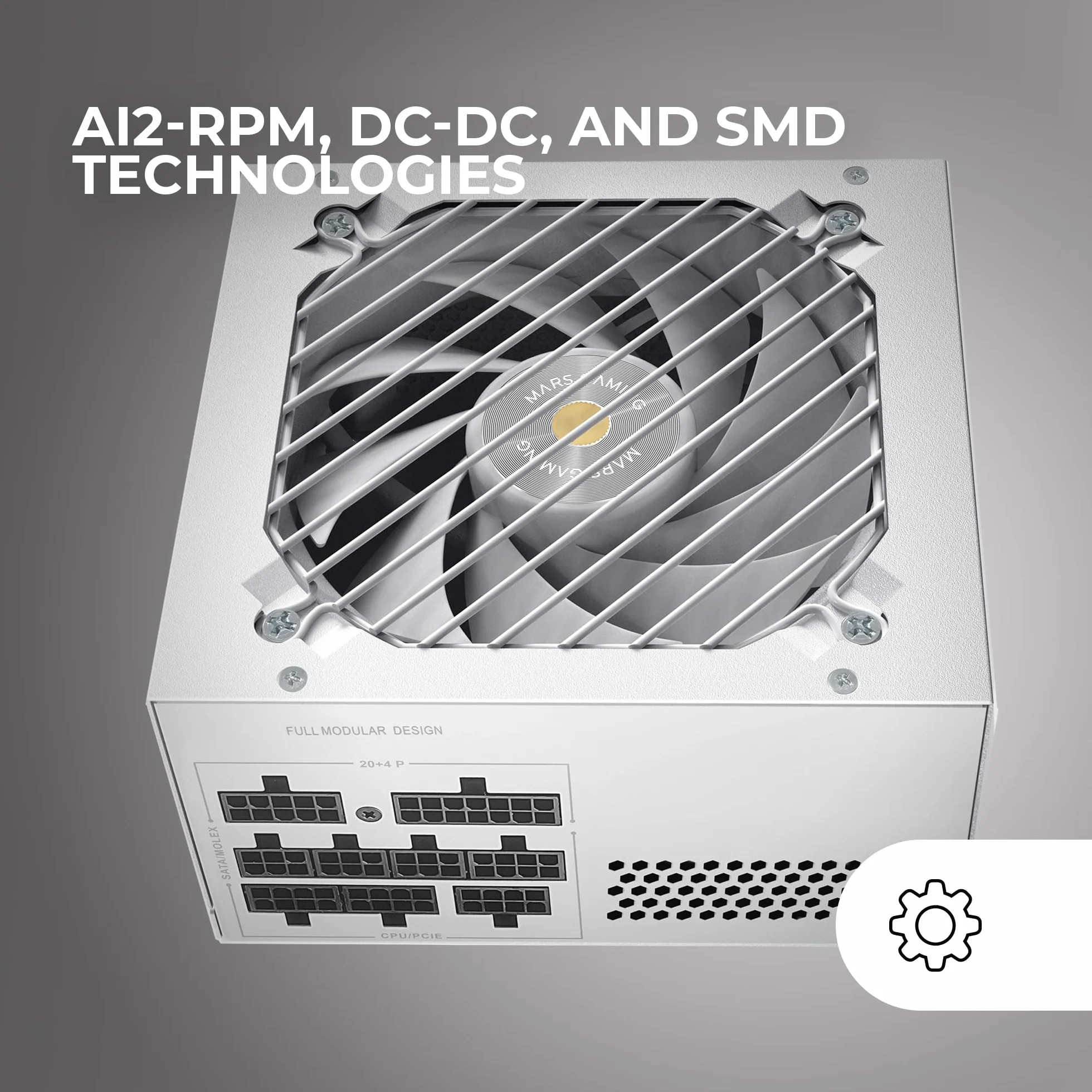 Fuente de alimentación mars gaming mpb650sim/ 650w/ Ventilador 12cm/ 80 Plus Bronze/Blanca