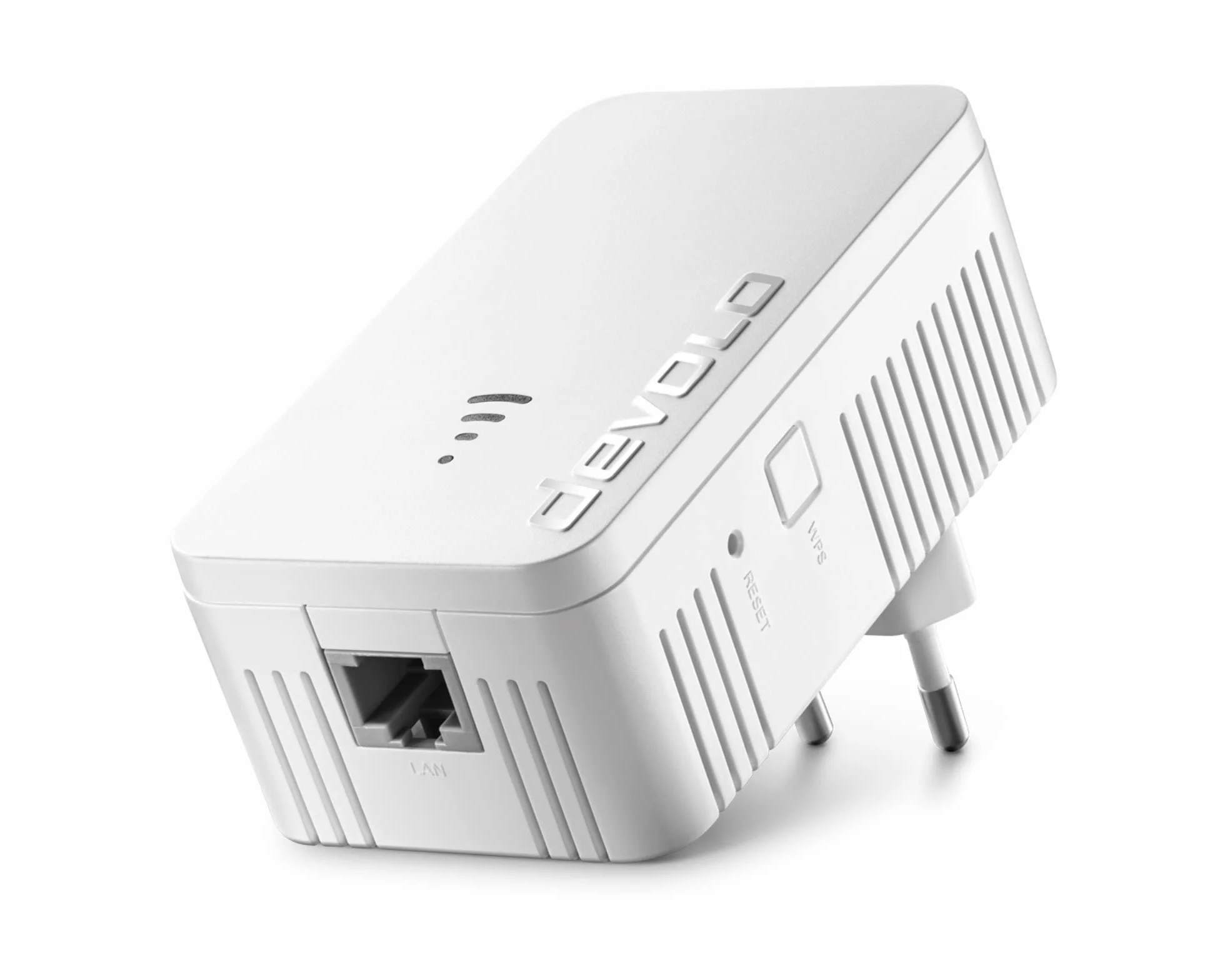 Devolo WiFi 5 Repeater 1200, repetidor WiFi, hasta 1.200 Mbps, Amplificador WiFi, Punto de Acceso, Extensor WiFi, 1x conexión LAN, Blanco