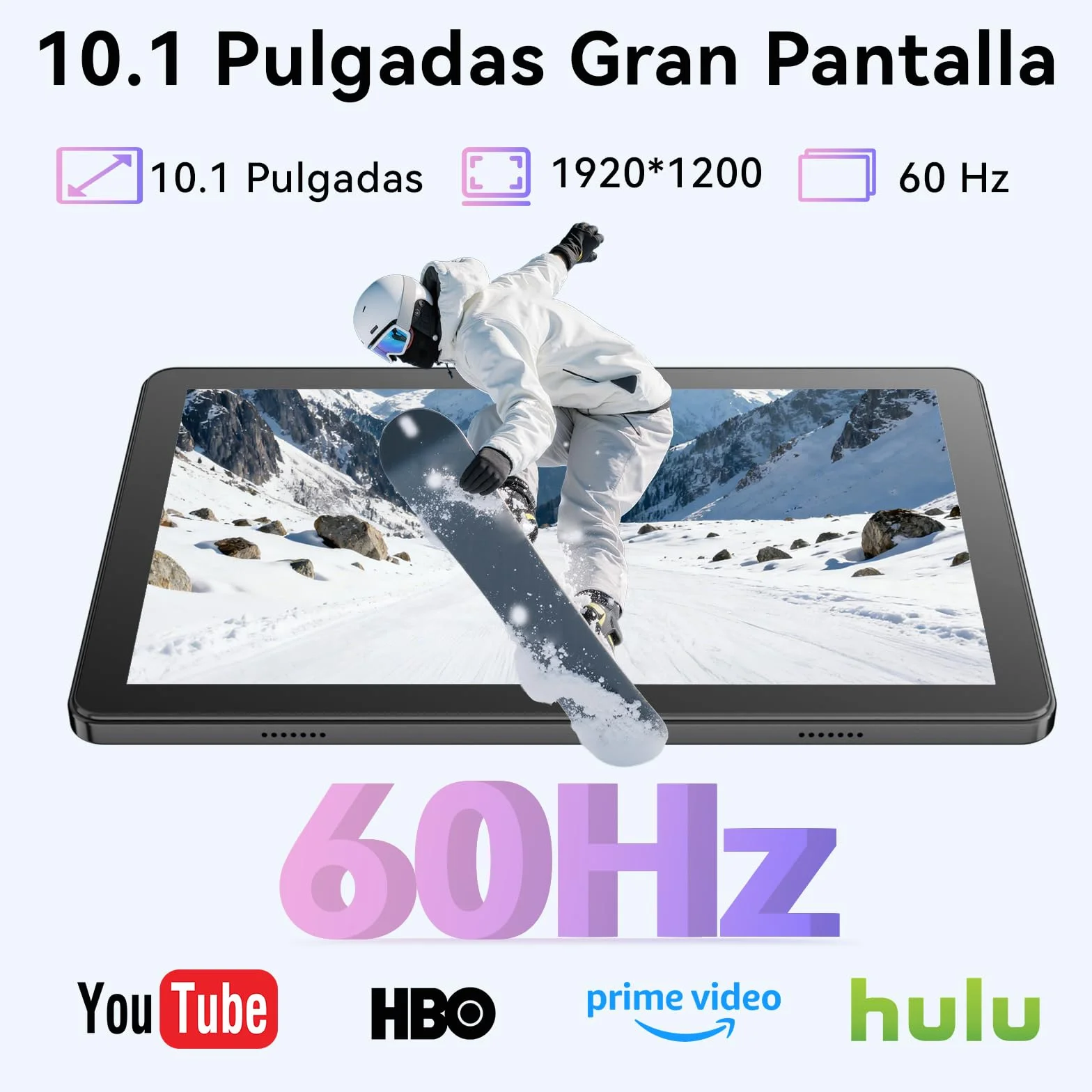 Android 16 Tablet 10 Pulgadas en Gemini AI, Tableta en Teclado, Ratón & Lápiz, Octa-Core, 24 GB RAM + 256 GB ROM + 1 TB TF, 1920x1200 Pantalla HD, Cámara Doble 8MP + 13MP, 6000 mAh (Funda Negra)