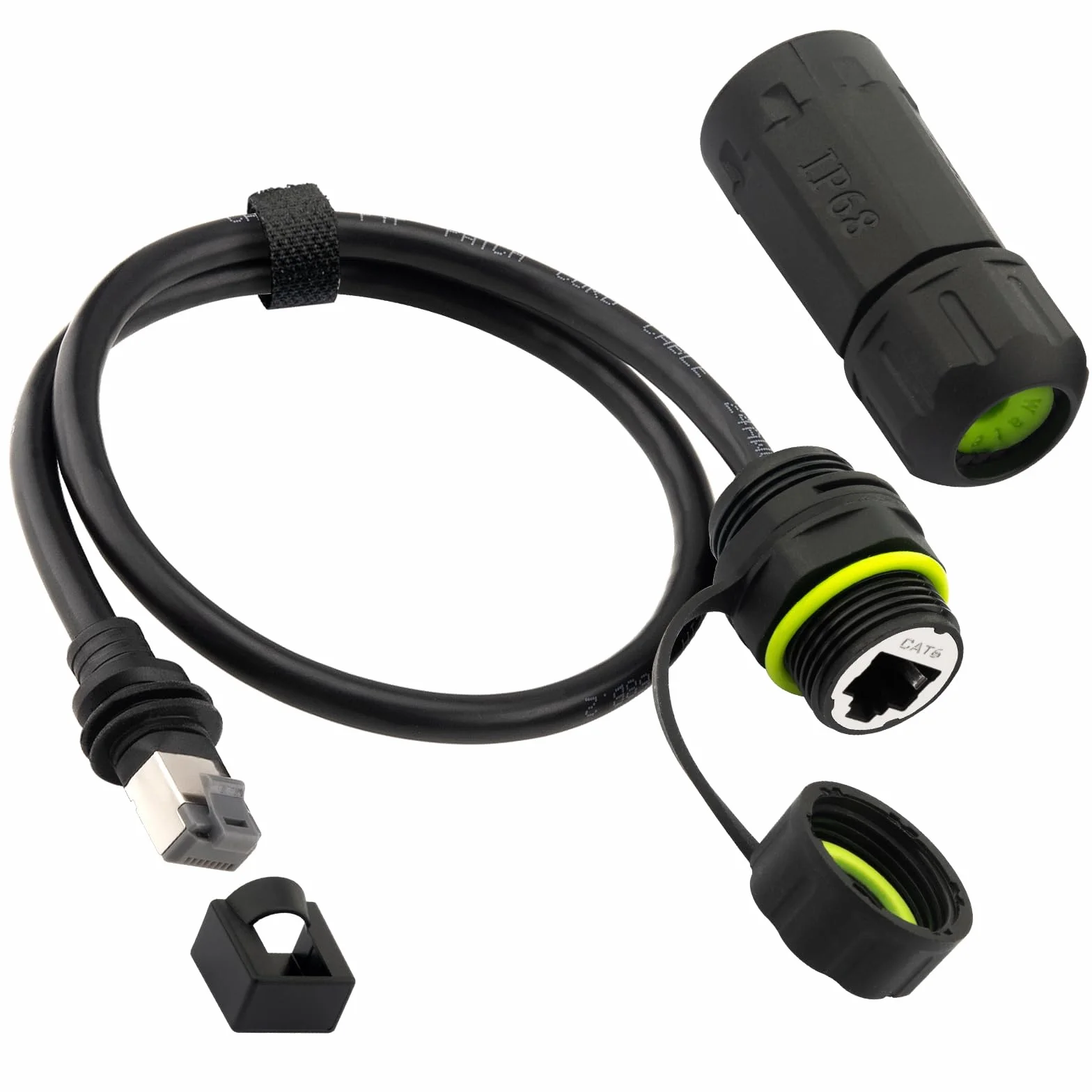 Adaptador Ethernet para Starlink Gen 3 Mini Cable V3, Adaptador Starlink SPX a RJ45 Impermeable para Conexión de Red Externa Cableada