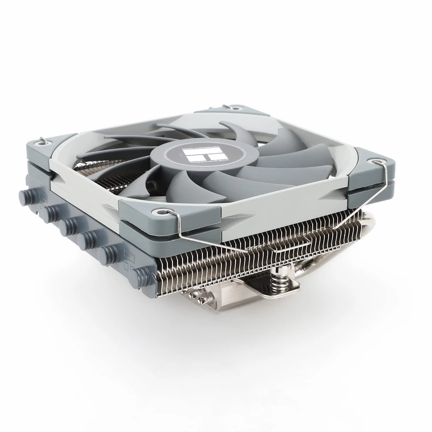 Thermalright AXP120-X67 Enfriador de aire de CPU de perfil bajo con ventilador PWM TL-C12015 de 120mm,6 tubos de calor, 67mm de altura,para AM4/AM5/Intel LGA 1700/1851/1150/1200/2011, enfriador de PC