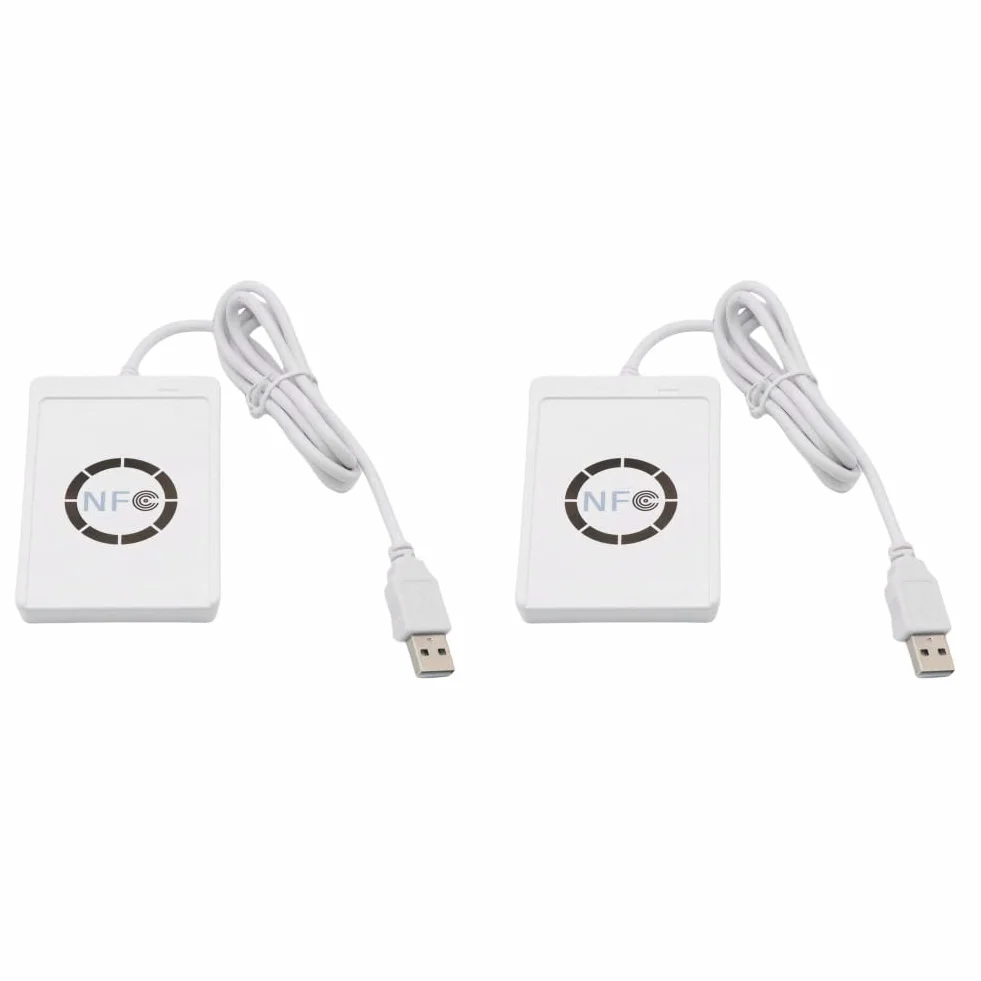 Lector de tarjetas NFC USB para descifrado de ascensor, lector de copia/escritor de tarjetas inteligentes sin contacto para etiquetas ISO