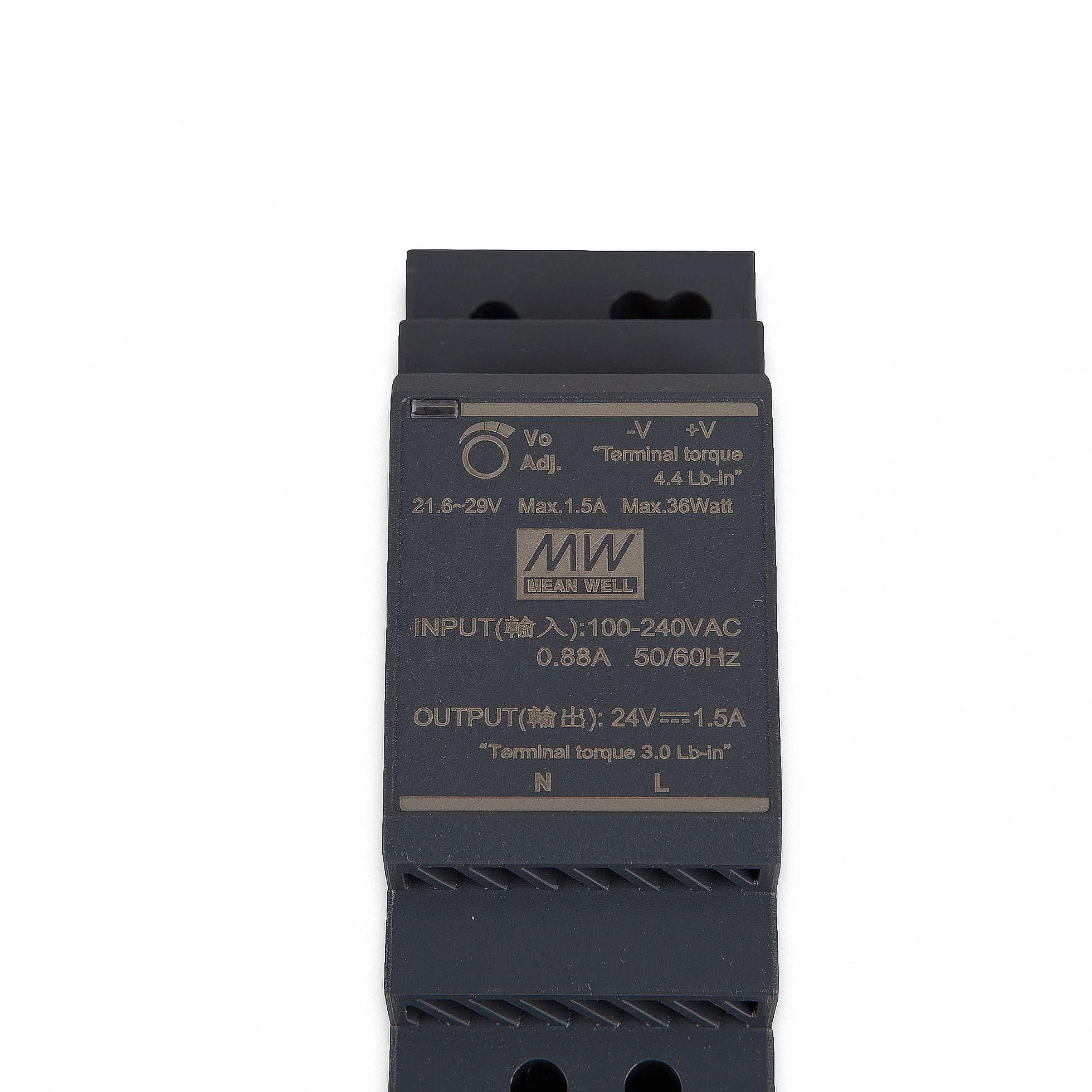 Meanwell HDR-30-24 220V Negro