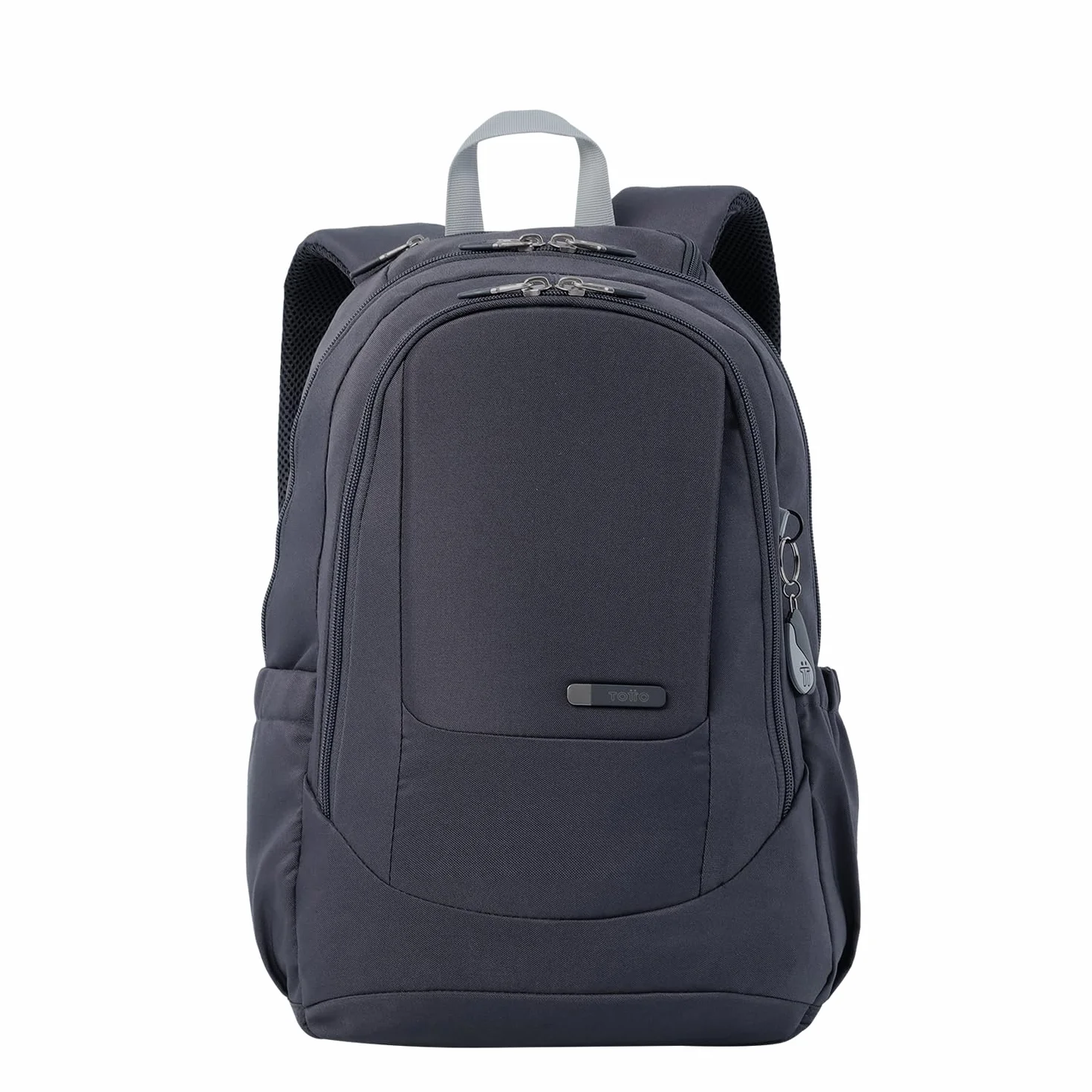 TOTTO - Mochila para Ordenador Portátil 14 Pulgadas, Modelo Goctal 2.0, Mochila Oficina e Instituto, 3 Compartimentos, 2 Bolsillos Botella, Espaldar Ergonómico, Cómodas Correas en S, Color Periscope