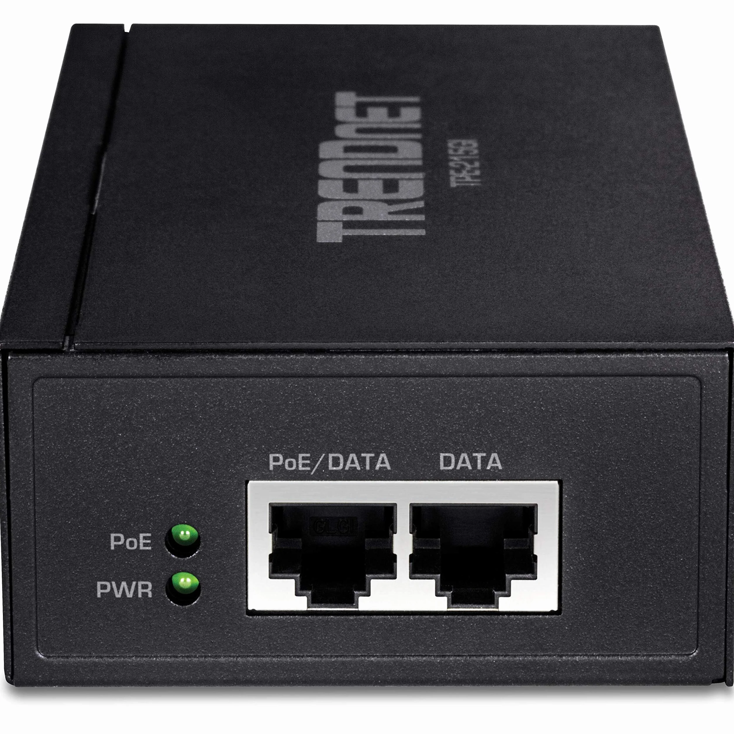 TRENDnet, TPE-215GI, Inyector PoE+ 2.5G, Convierte un Puerto no PoE en un Puerto PoE+ 2.5G, Compatible con 2.5GBASE-T, Fuente de alimentación integrada