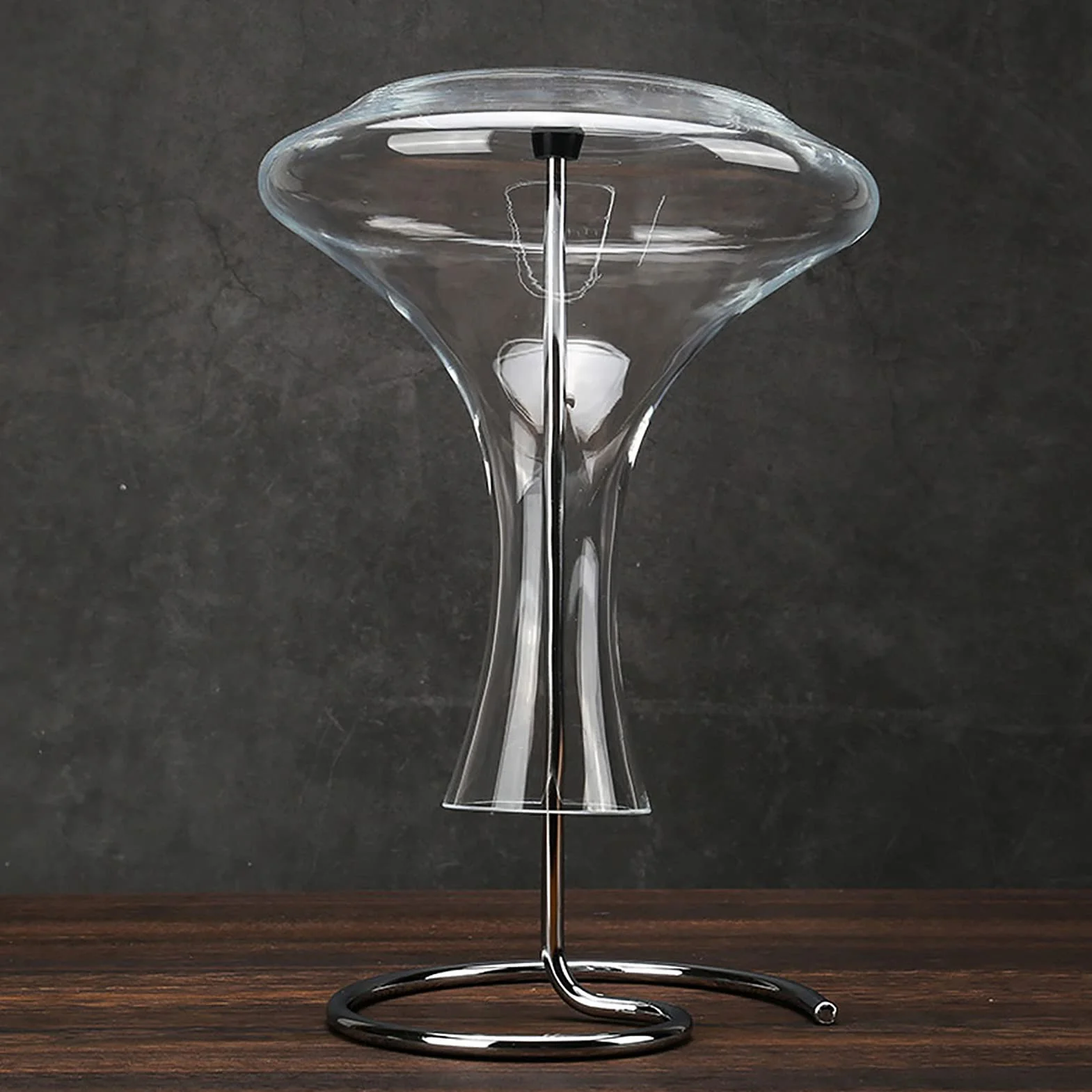 Soporte para decantador de acero inoxidable, secado de vino tinto, suministros de cocina