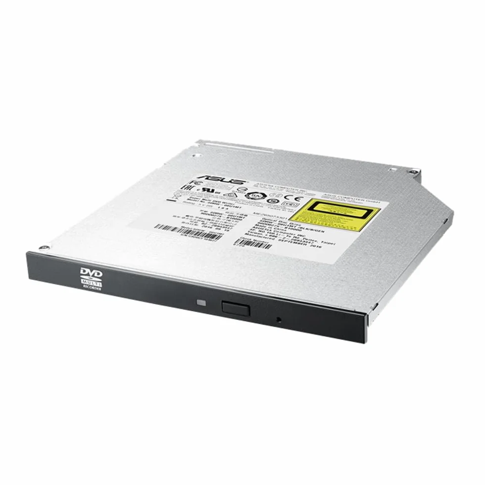 ASUS SDRW-08U1MT - Grabadora de DVD interna delgada 8X (BULK), 9,5 mm con bisel, soporte M-DISC, E-Green, E-Media