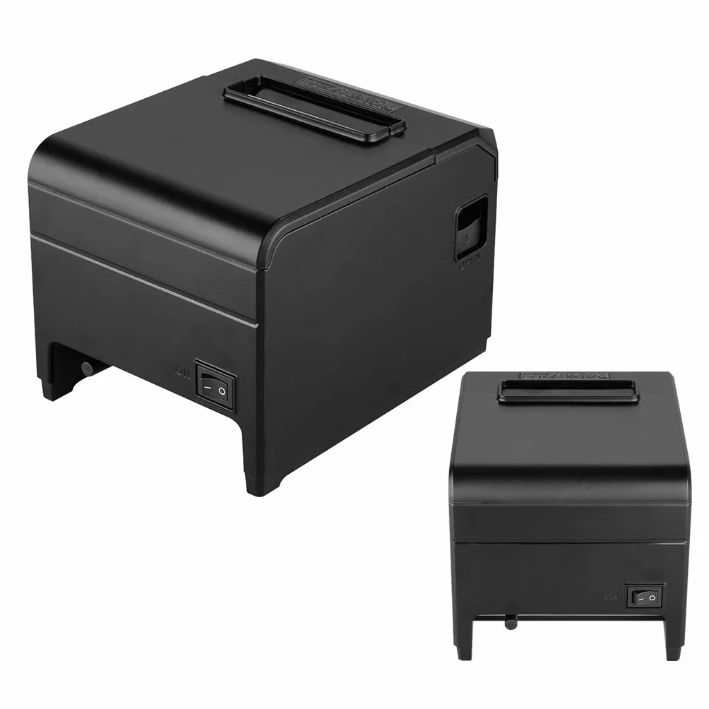 EXCELVAN Impresoras inalámbricas de Matriz WiFi 300mm/seg 80 mm Auto-Cut Impresora térmica Dot ESC/POS Wireless Thermal Receipt Impresora USB WiFi