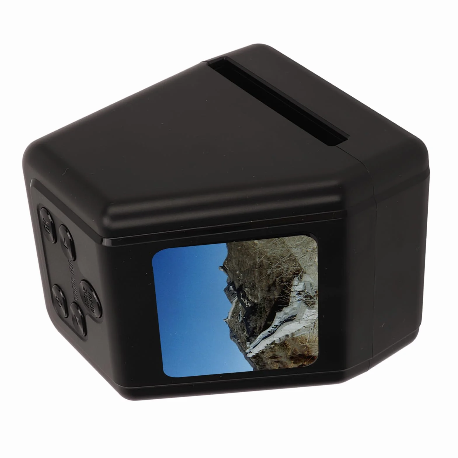 Escáner de Diapositivas de Película, Pantalla de 2 Pulgadas, Convierte 135, 126, 110, Diapositivas de 8mm a Escáner de Negativos de Fotos Digitales JPG de 22MP para Preservación