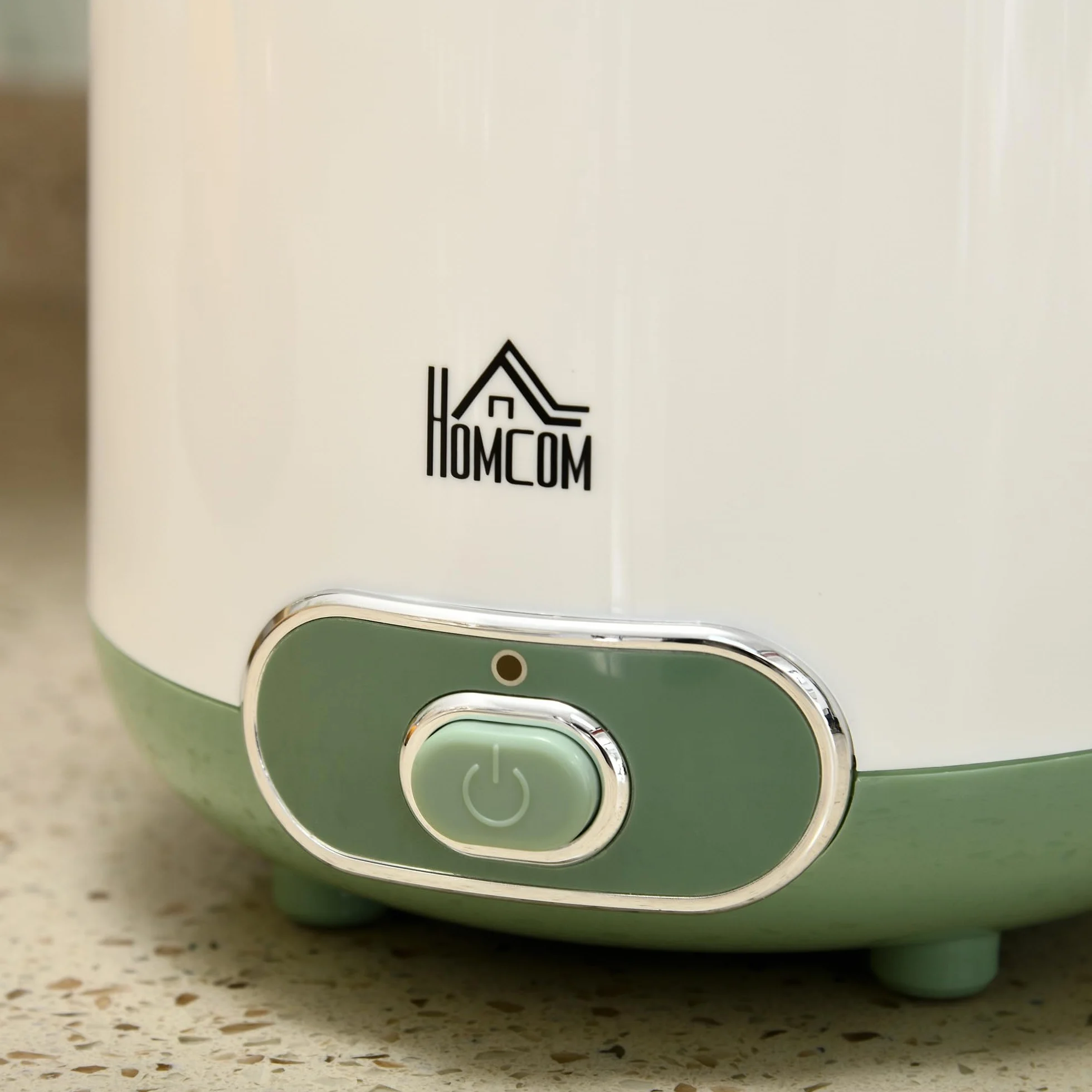 HOMCOM Yogurtera 20W 1,5L Máquina de Yogur Sin BPA Blanco