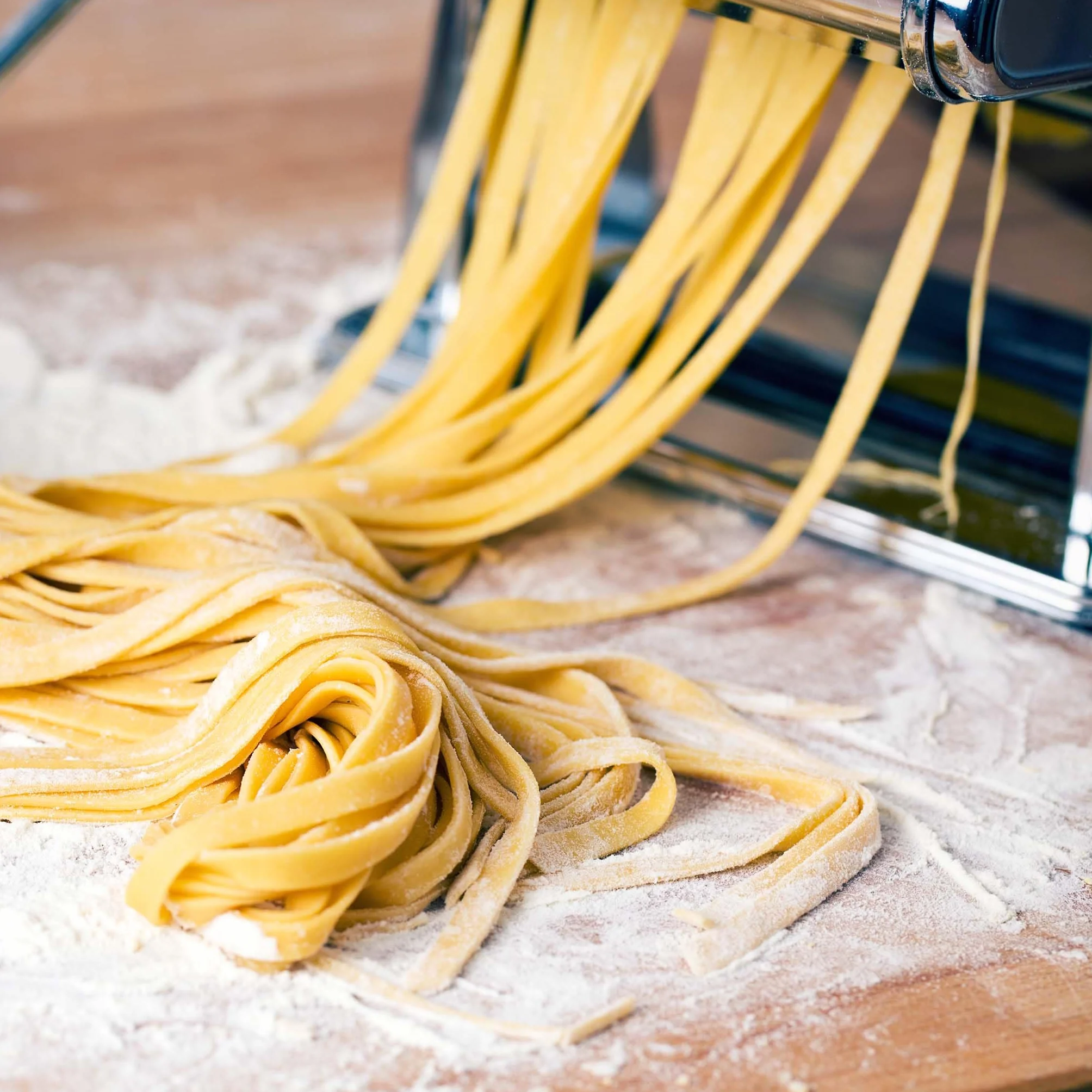 Máquina para hacer pasta manual acero inoxidable espesor ajustable 2-6 mm