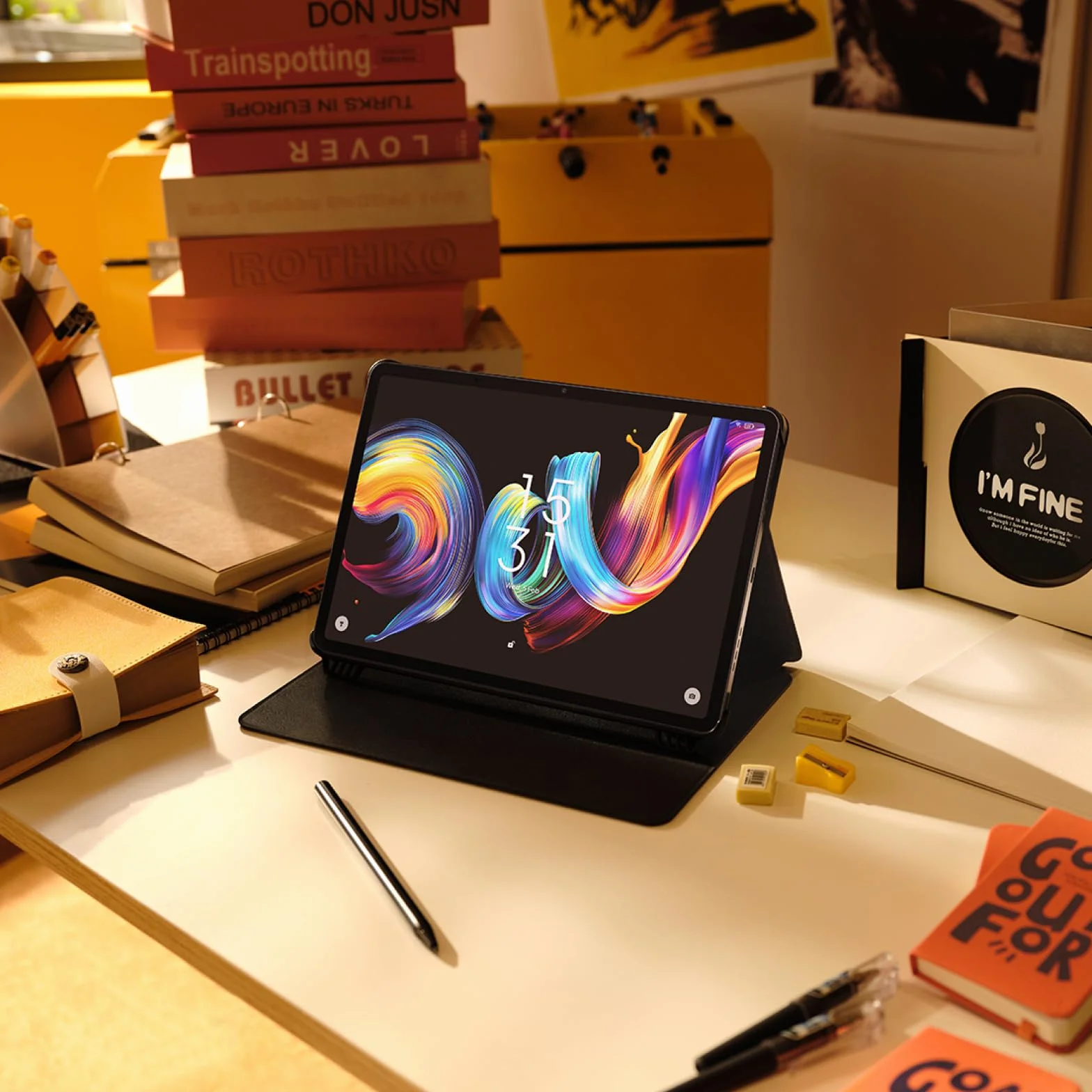 TCL NXTPAPER 11 Plus Tablet, 11.45" 2.2K NXTPAPER 4.0 Display, MediaTek Helio G100, 256GB ROM (8GB + 8GB RAM Expansion), 8MP Cámara Frontal, 8MP Cámara Trasera, Android 15, Gris Oscuro