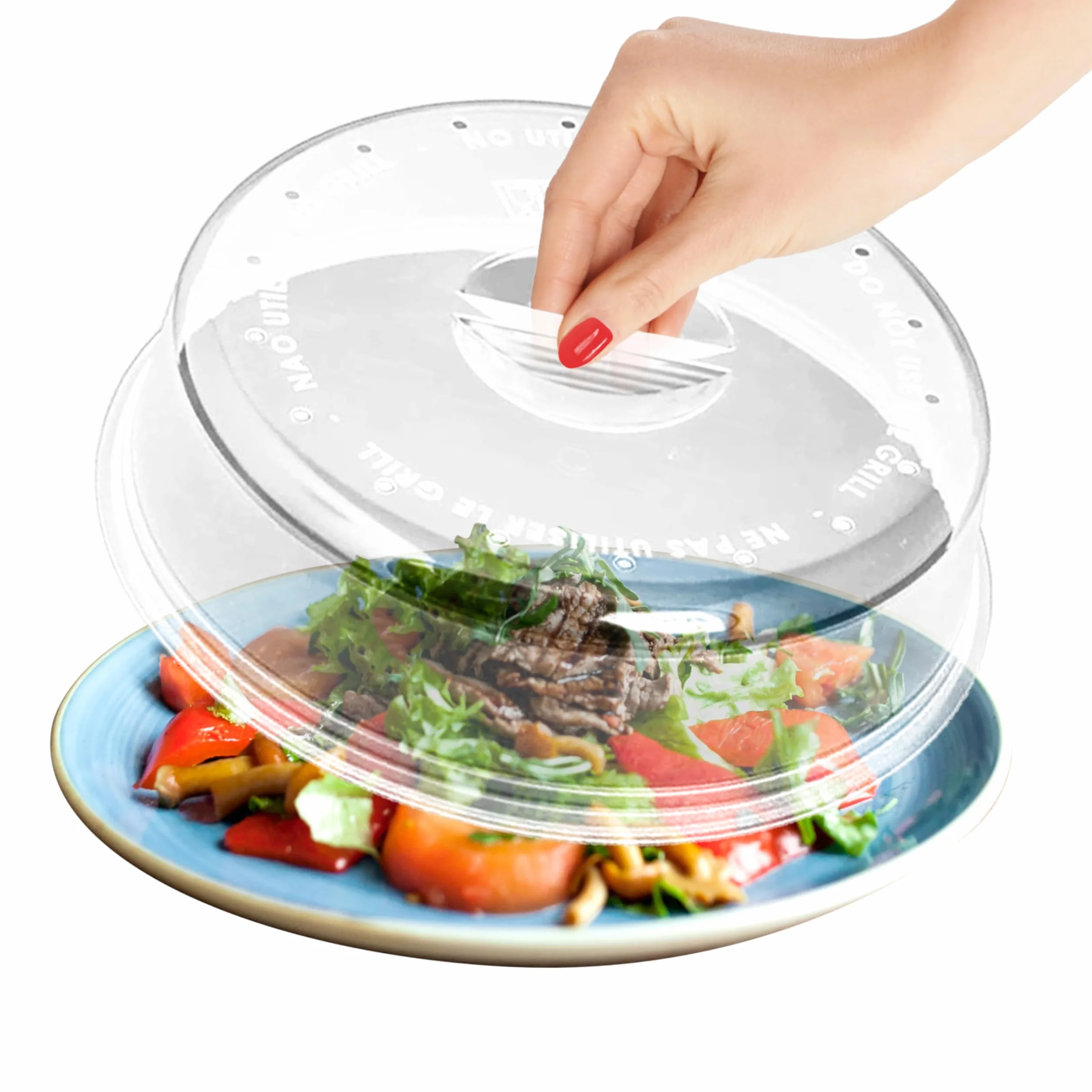 Tapa Microondas Libre BPA 24 cm para Cocina - Fabricado en España