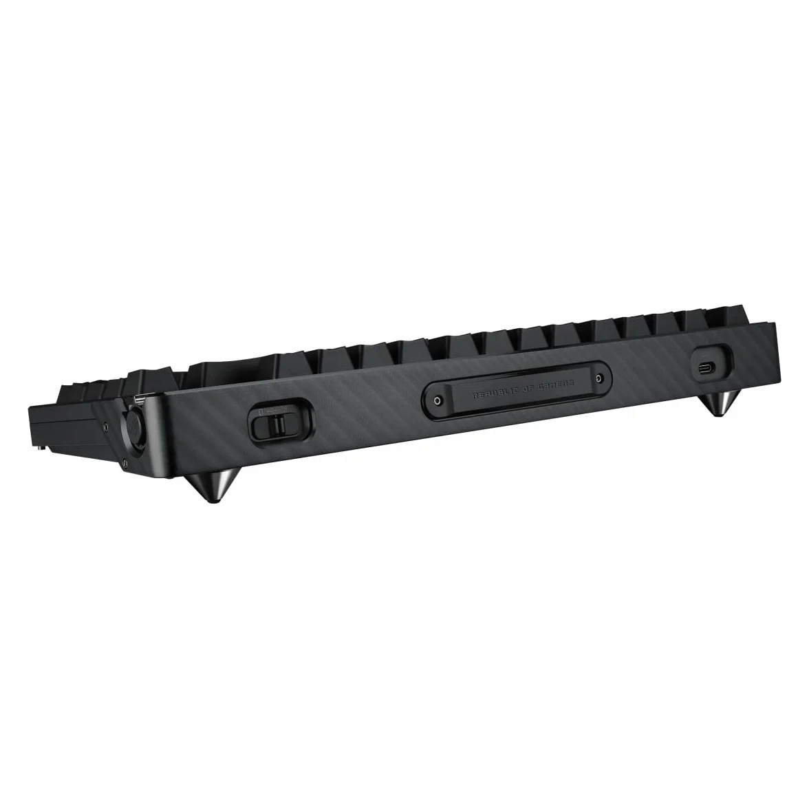 ASUS ROG Azoth Extreme 75% Teclado para Juegos (disposición QWERTZ, interruptores mecánicos ROG NX, Pantalla táctil OLED, Triple botón de Control, inalámbrico a través de Bluetooth, 2.4 GHz RF
