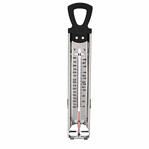Termómetro de cocina de acero inoxidable para azúcar y temperatura hogar
