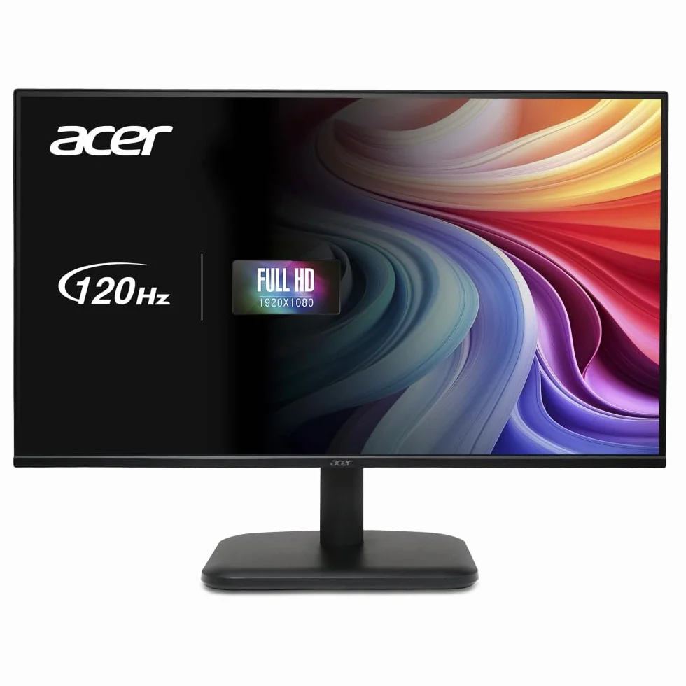 Acer EK241YGBIF Monitor 23,8" Full HD 120 Hz 1920x1080 16:9 250 Nits 1ms VRB VGA HDMI Negro