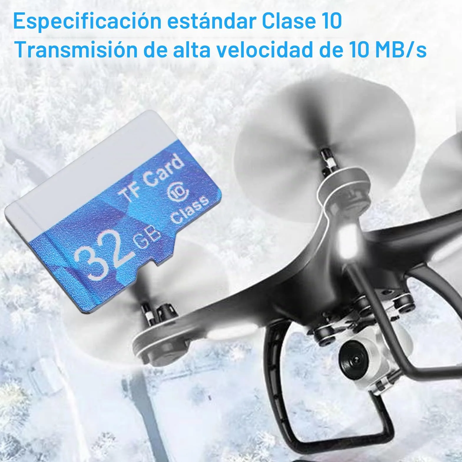 Tarjeta TF, Tarjeta de Memoria Micro de Alta Velocidad, Clase 10, Impermeable, Resistente a los Golpes, Mini Tarjeta de Memoria para cámaras, teléfonos móviles, Reproductores de MP3, Drones,