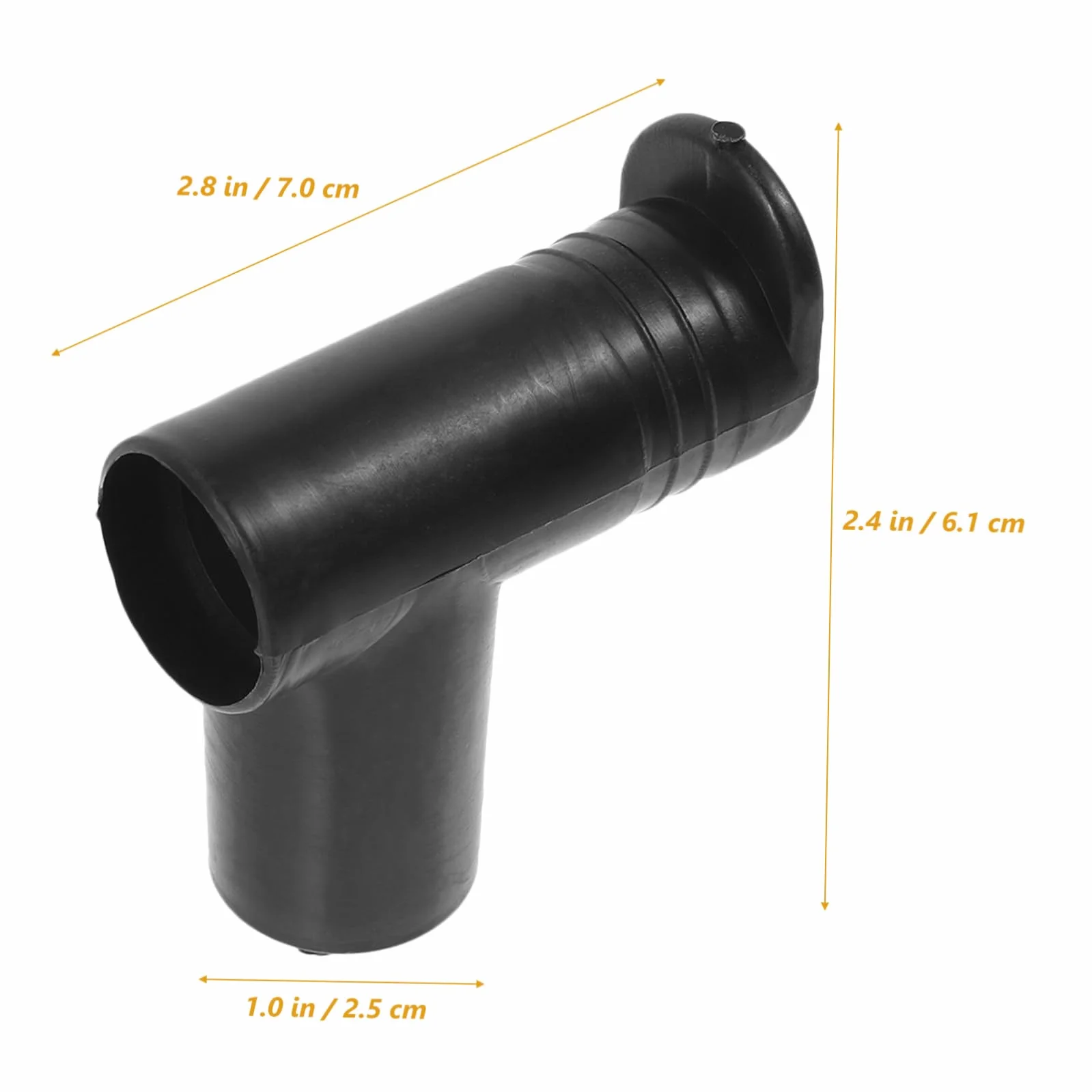 Conectores para Tendederos Plegables en Ángulo Recto de Plástico Negro 2 Piezas Recambio Perchero Duradero
