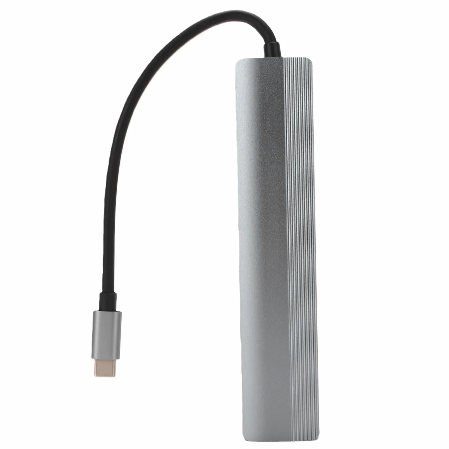 Adaptador Multipuerto Ethernet Preciso con Conexiones Versátiles 6 en 1 para Carga Rápida e Interfaz Multimedia de Alta Definición 4K, Ideal para Streaming y Juegos, Material de Aleación de