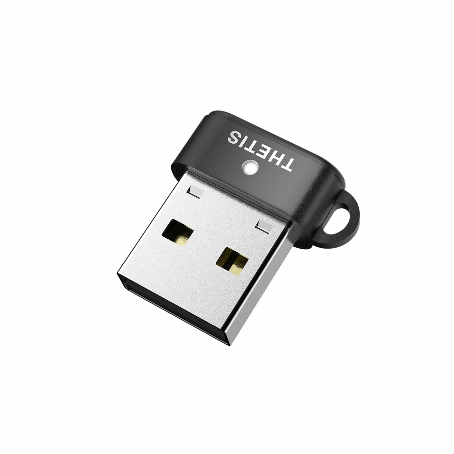Thetis Nano-A FIDO2 - Dispositivo de Llave de Seguridad con USB Tipo A, TOTP/HOTP, FIDO2.0 autenticación de Dos factores 2FA MFA, Funciona con Windows/Mac/iOS/Android/Linux/Gmail/Facebook/GitHub