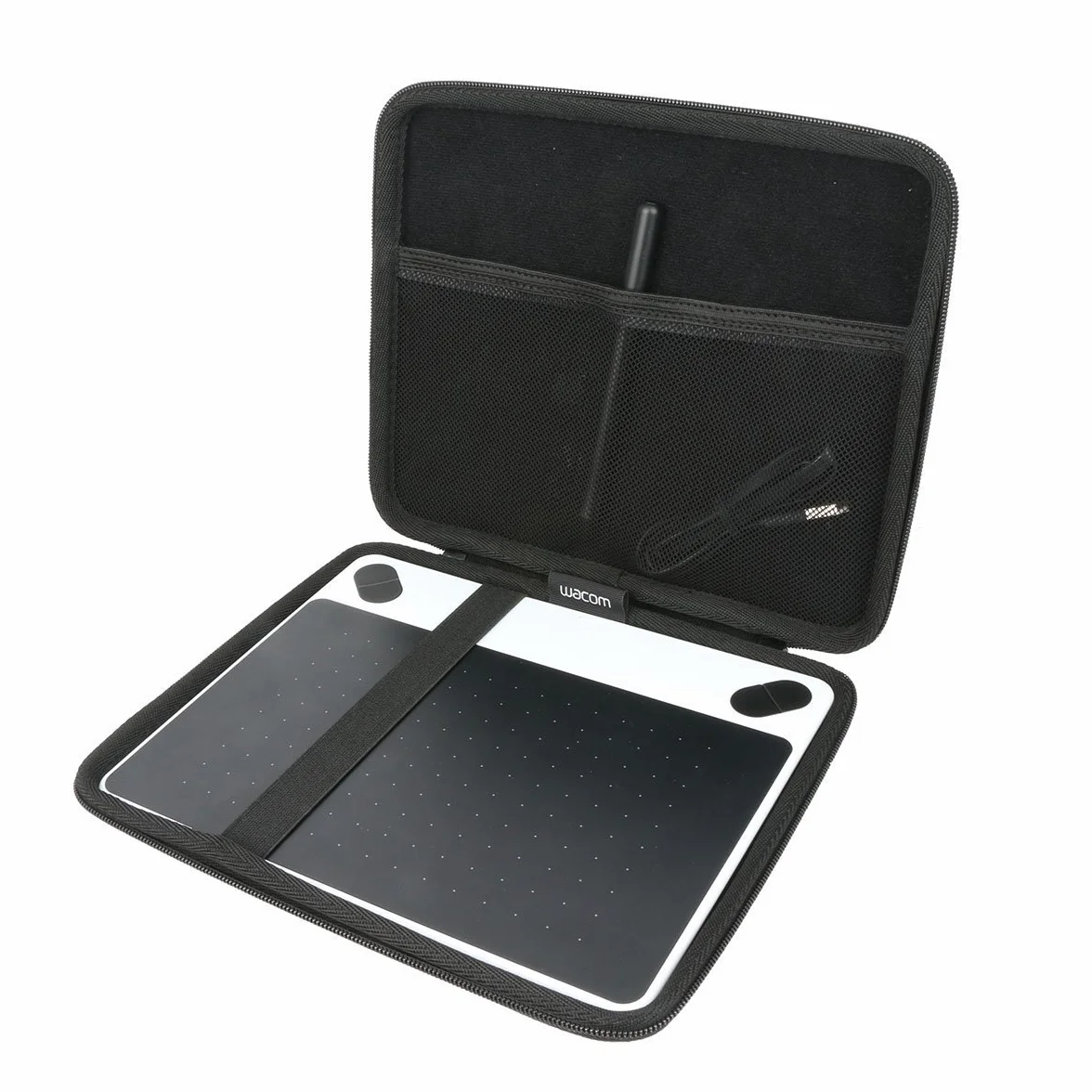 para Wacom Intuos 3D/Art/Comic Draw Tableta gráfica Medium Fits 690 Series EVA Duro Viaje Estuche Bolso Funda by Khanka