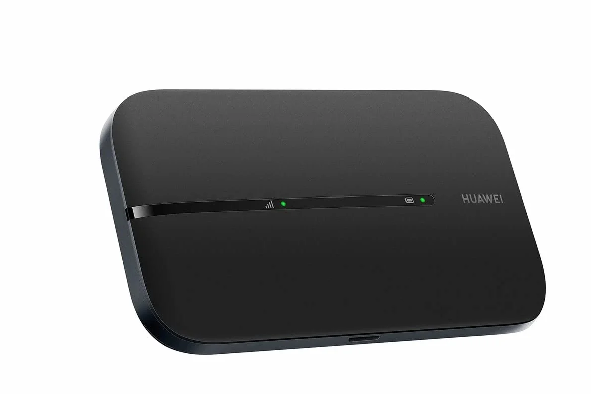 Huawei 4G Mobile WiFi 3 - Mobile WiFi 4G LTE (CAT7+) Punto de Acceso, Velocidad de Descarga de hasta 300Mbps, Batería Recargable de 1500mAh, No se Requiere configuración, Wi-Fi portátil, Negro
