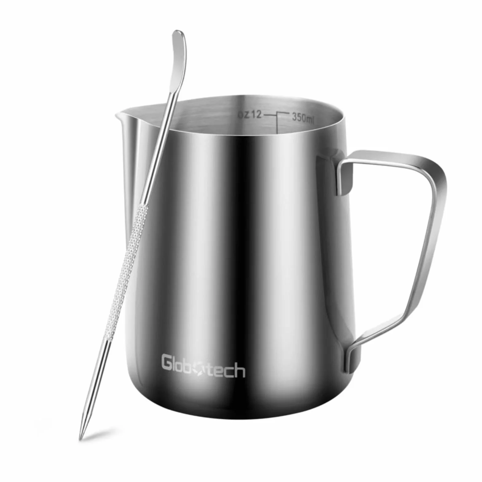 Jarra de espuma de leche para café, acero inoxidable, 350 ml, accesorio para máquina de espresso