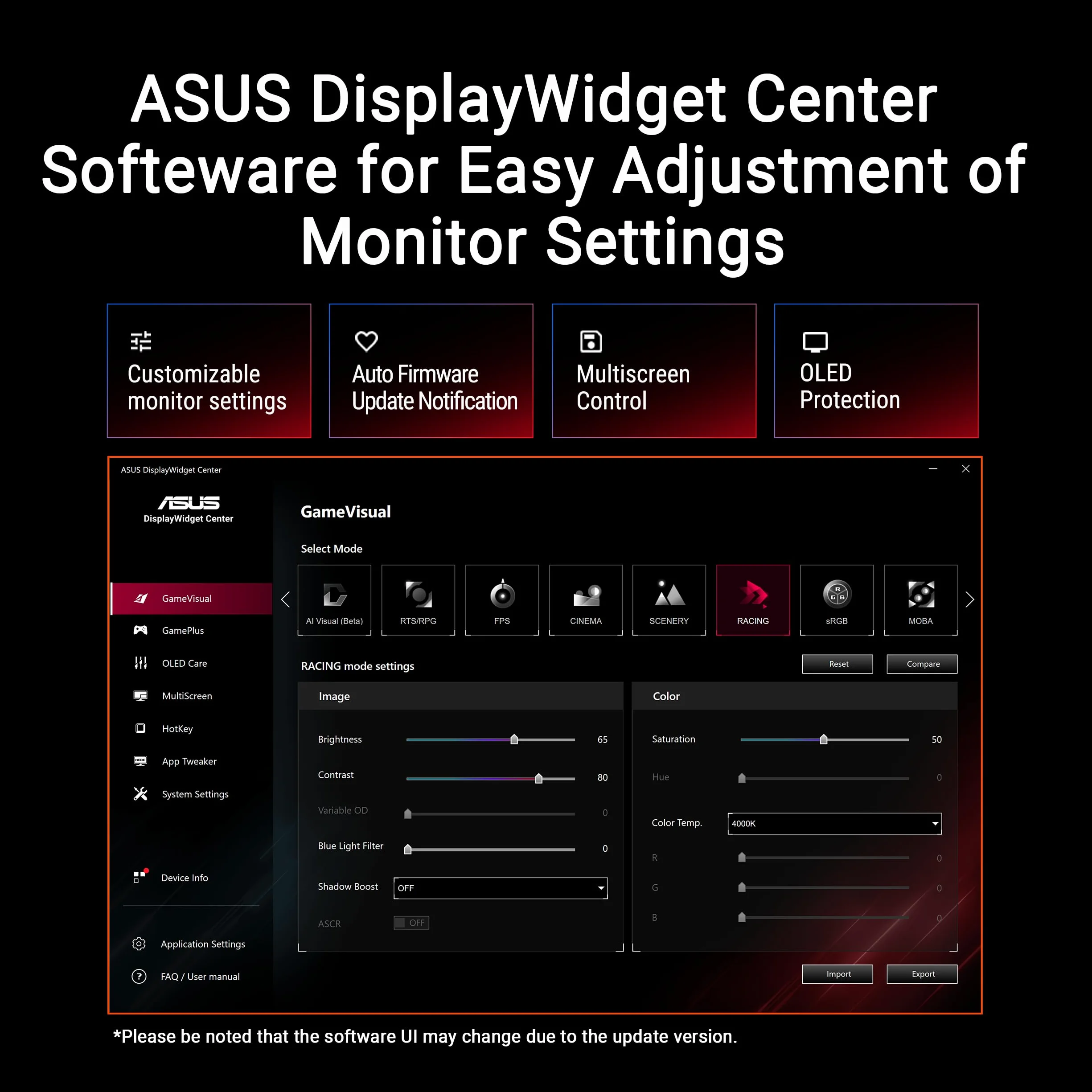 ASUS ROG Strix XG27AQDMES Monitor Gaming 27 Pulgadas 1440p QD-OLED 240 Hz