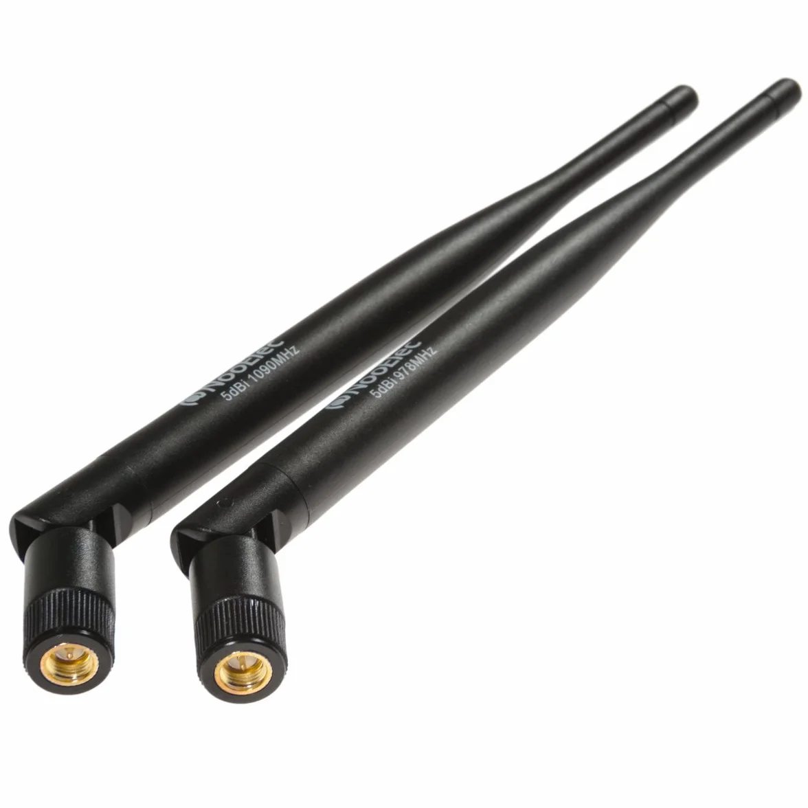 NESDR Nano 2 Paquete de Doble Banda ADS-B; Compatible con Stratux, Avare, Foreflight, FlightAware y Otras Aplicaciones ADS-B. 2 SDR, 4 antenas 978MHz (UAT) y 1090MHz (ADSB) & Adaptadores y Cables