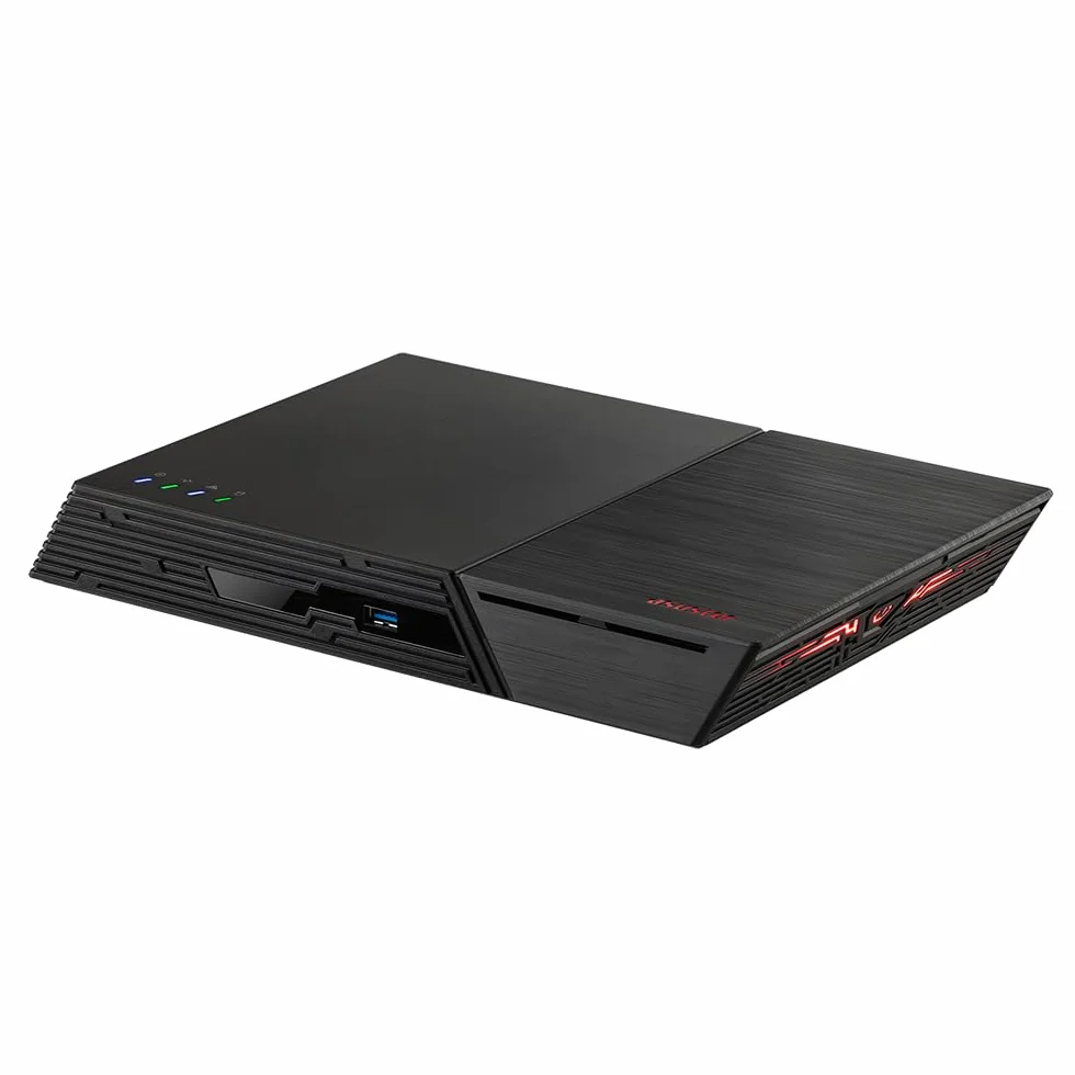 Asustor FLASHSTOR 12 Pro Gen2 FS6812X, M.2 SSD Almacenamiento NAS de 12 Bahías, AMD Ryzen Quad Core 2.3GHz, 16GB RAM ECC DDR5, 12 M.2 SSD Slots, 2 10GbE Port, USB4 Type-C (Sin Discos)