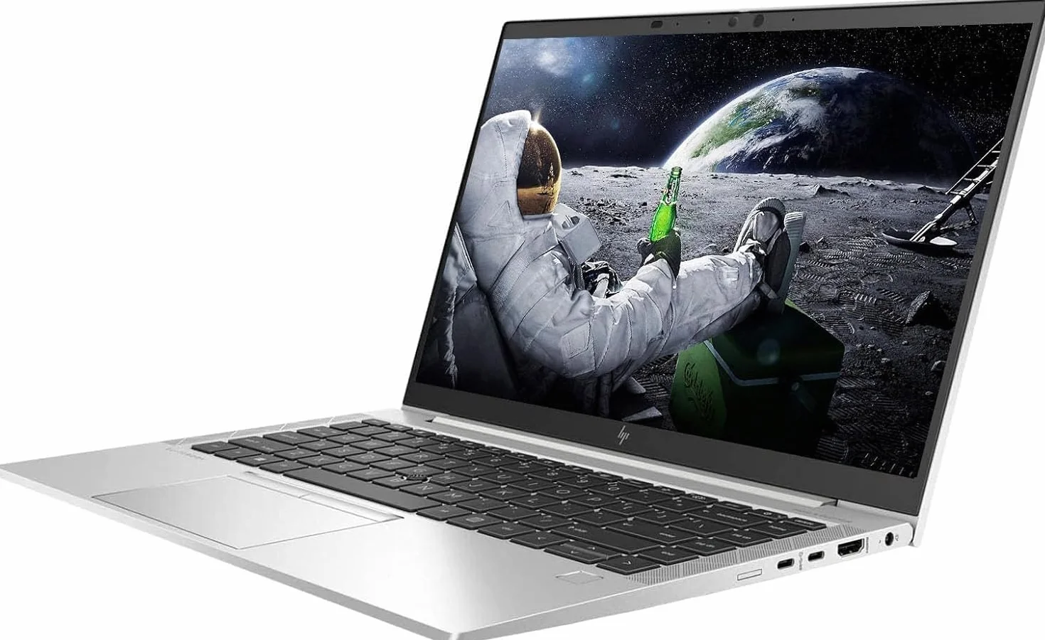 HP EliteBook 845 G8 Business - Ordenador portátil de 14 Pulgadas, Pantalla FHD, AMD Ryzen 5 Pro 5650U, 16 GB de RAM, SSD de 256 GB, Teclado QWERTY, Windows 11 Pro (reacondicionado)